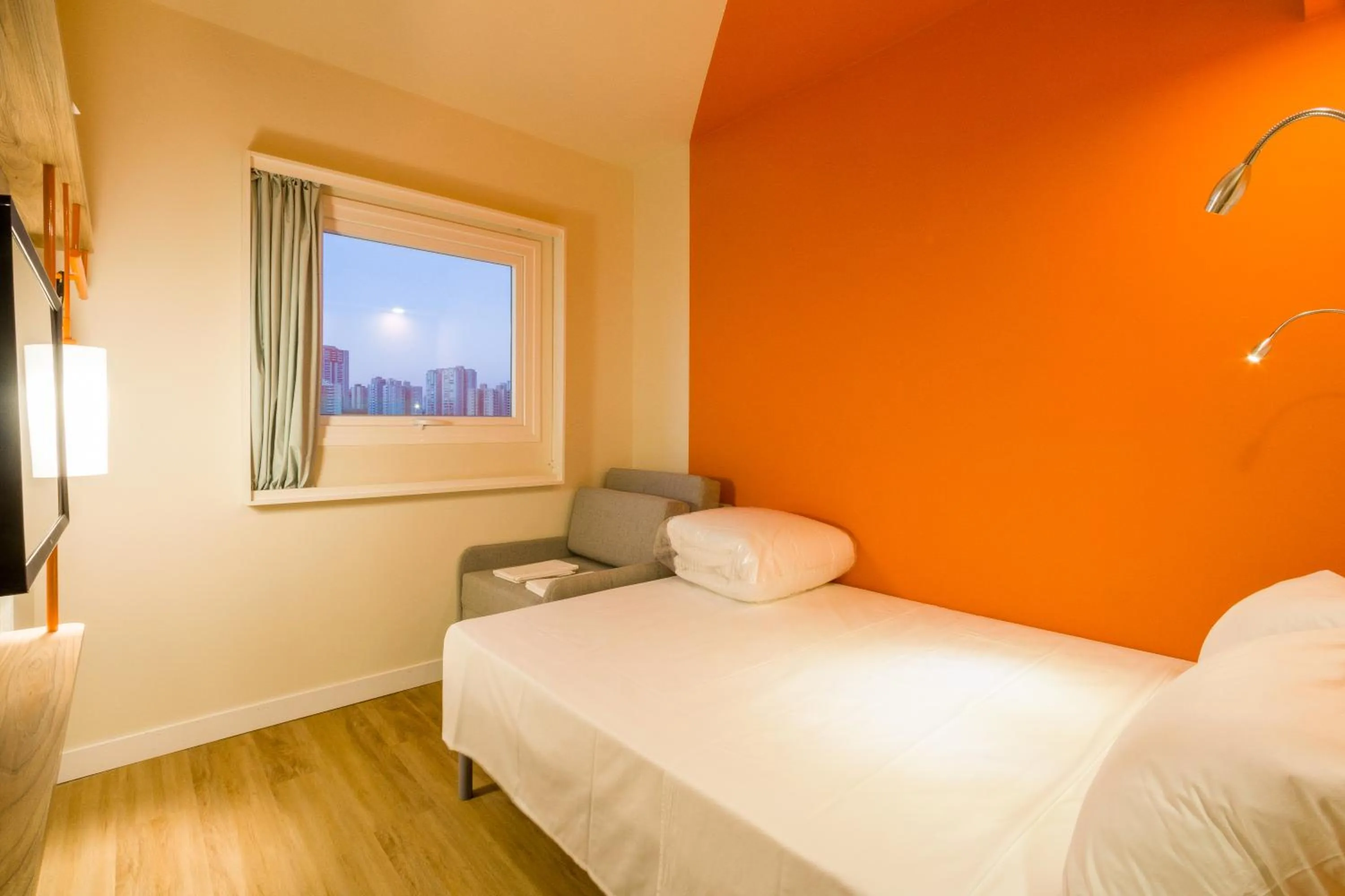 Bed in ibis Budget Ribeirão Preto Vila do Golf