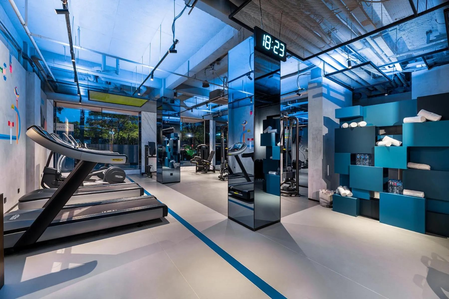 Fitness centre/facilities in Novotel Yangzhou City Center