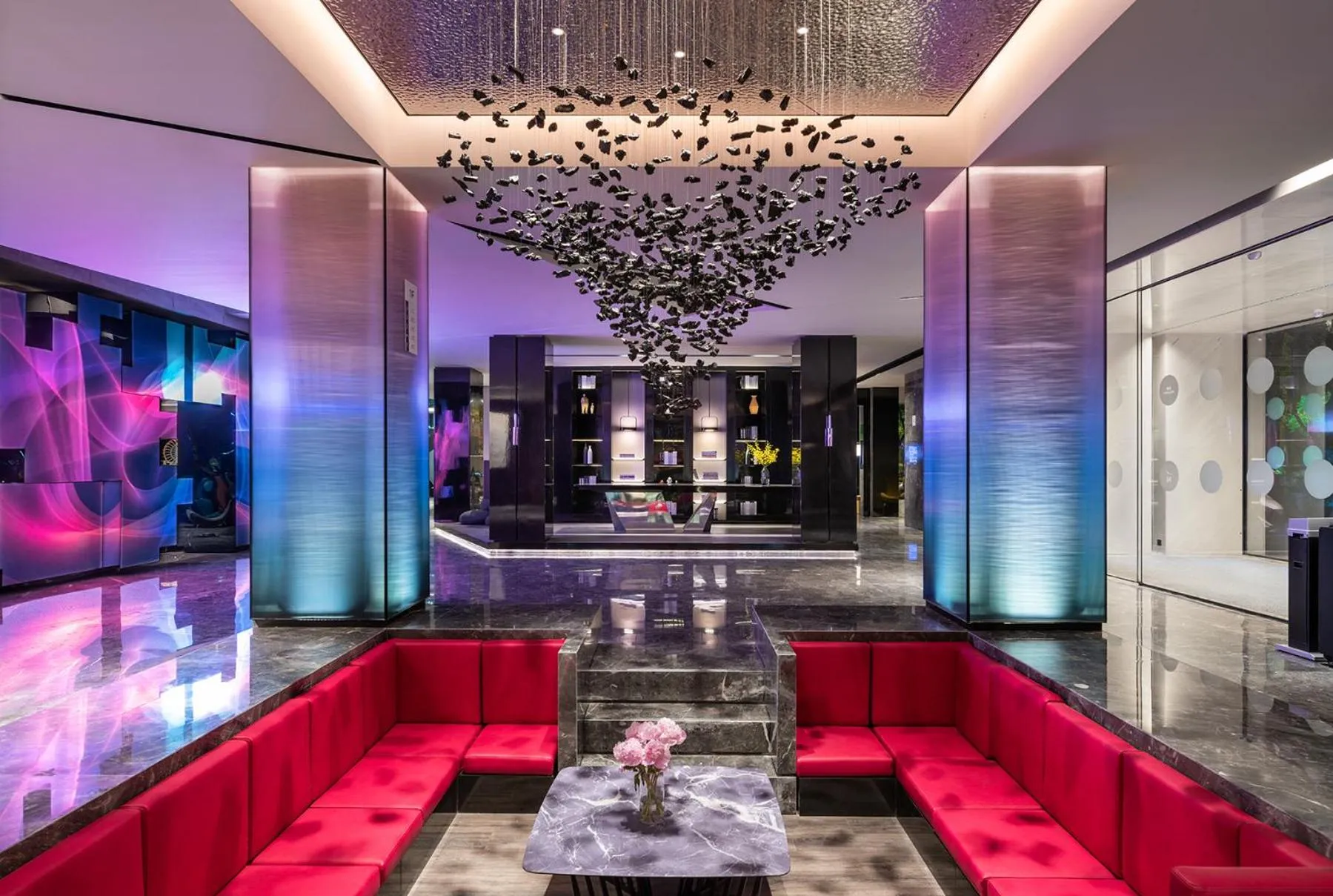 Seating area in Novotel Yangzhou City Center