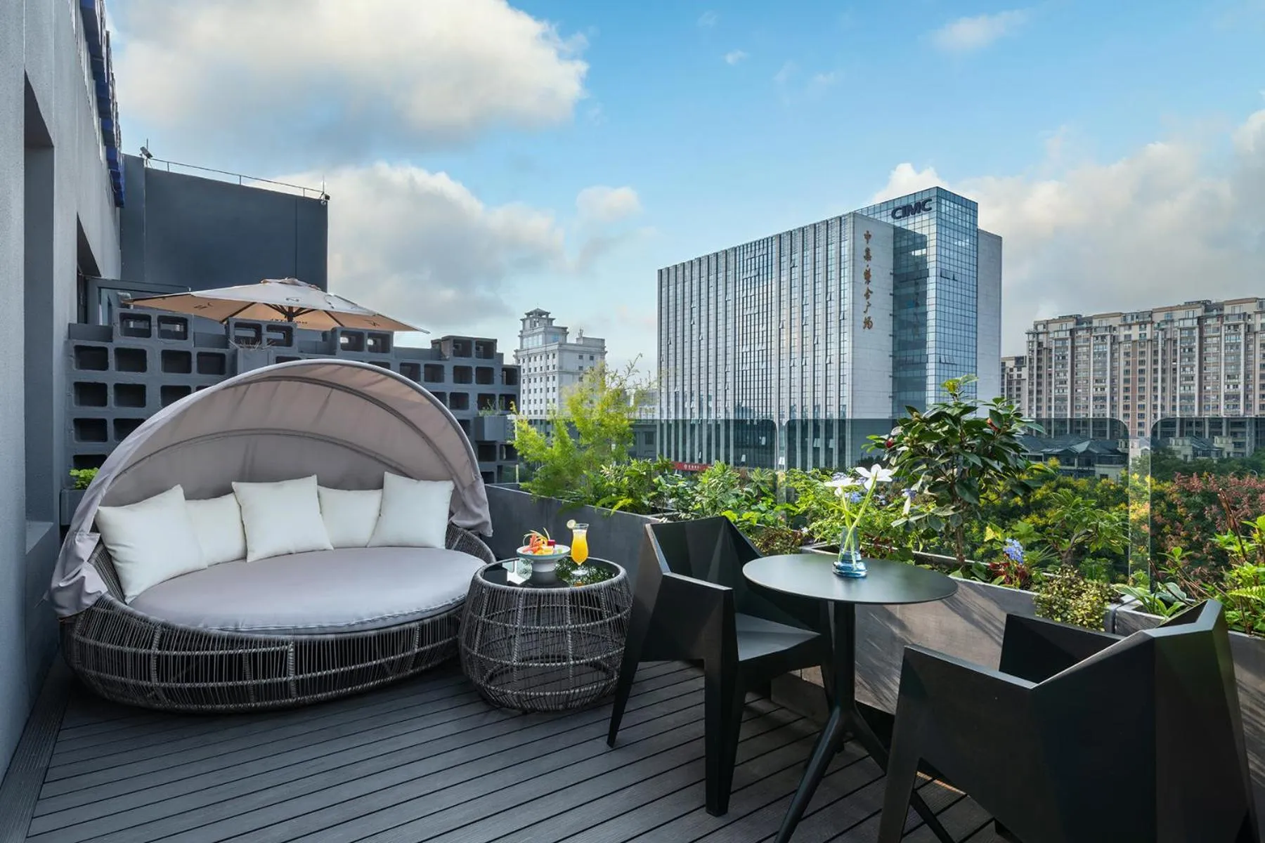 Balcony/Terrace in Novotel Yangzhou City Center