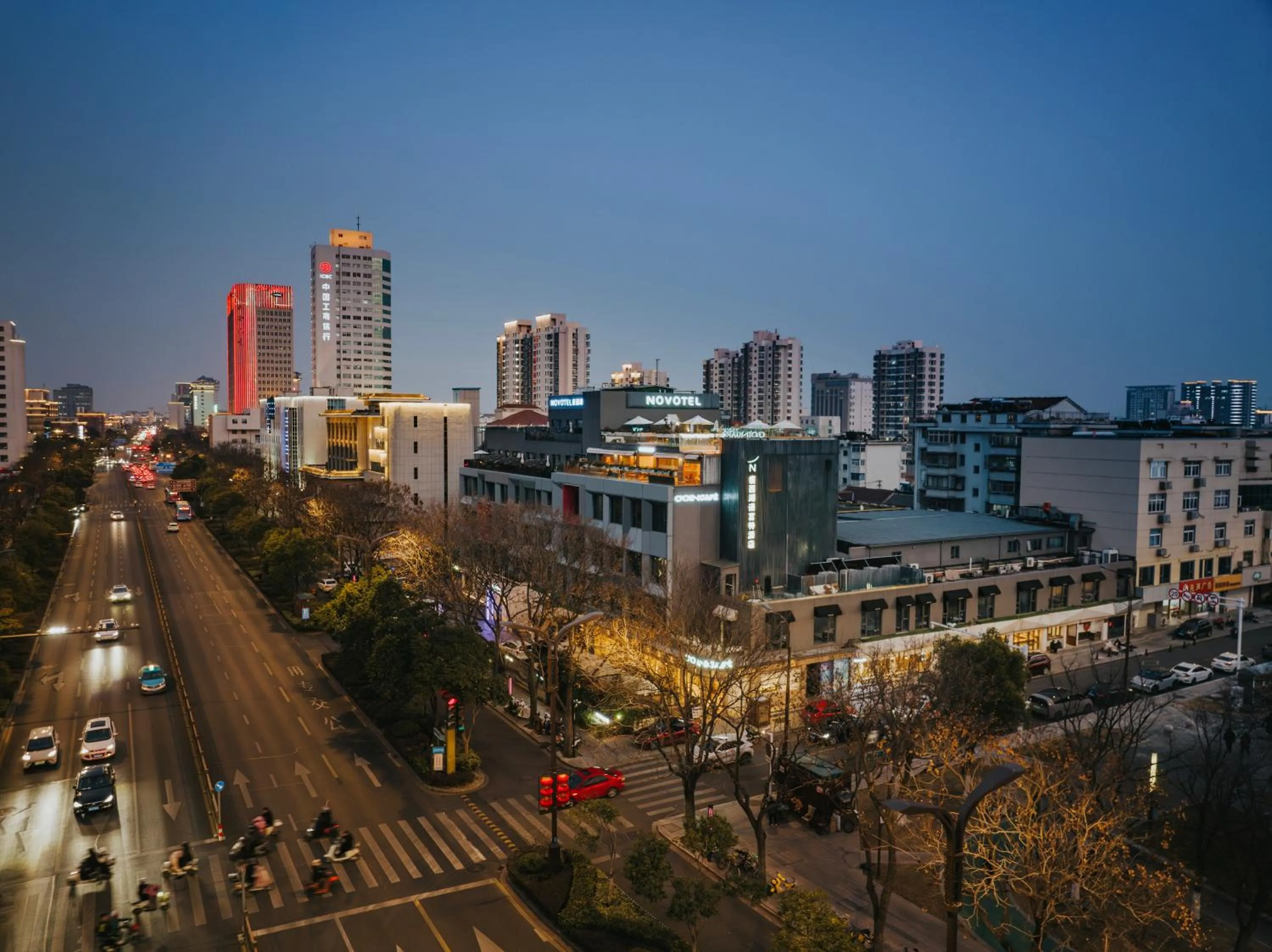 Night in Novotel Yangzhou City Center