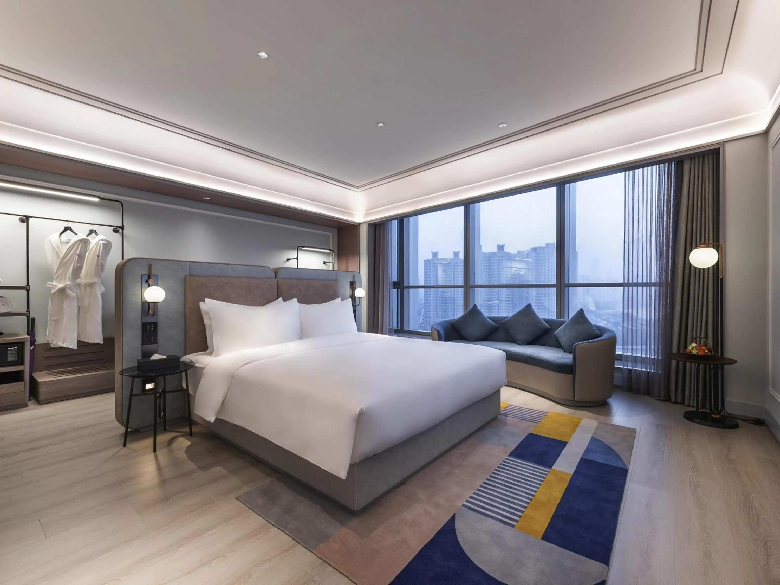 Bedroom, Bed in Mercure Lanzhou Downtown