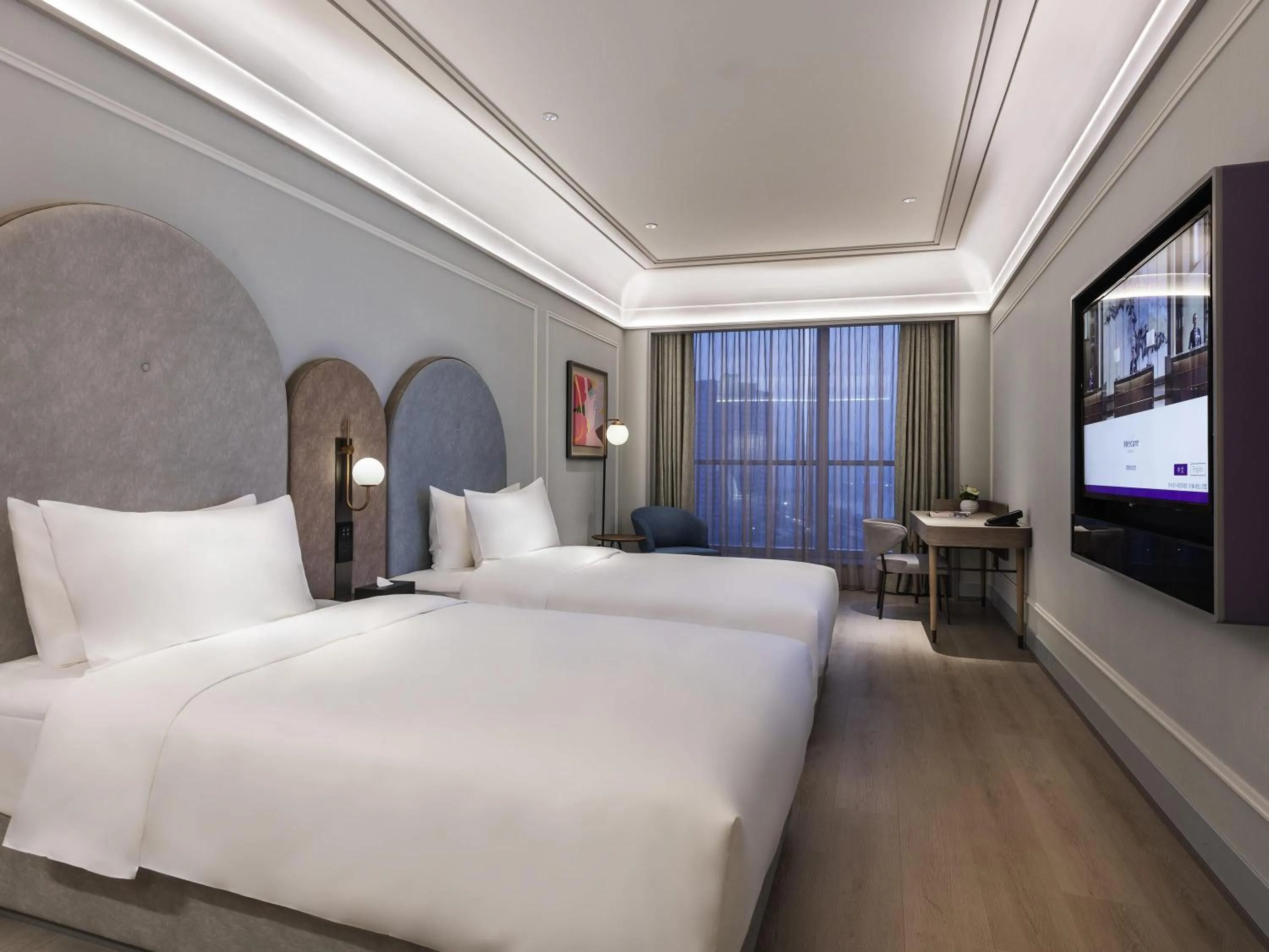 Bedroom, Bed in Mercure Lanzhou Downtown