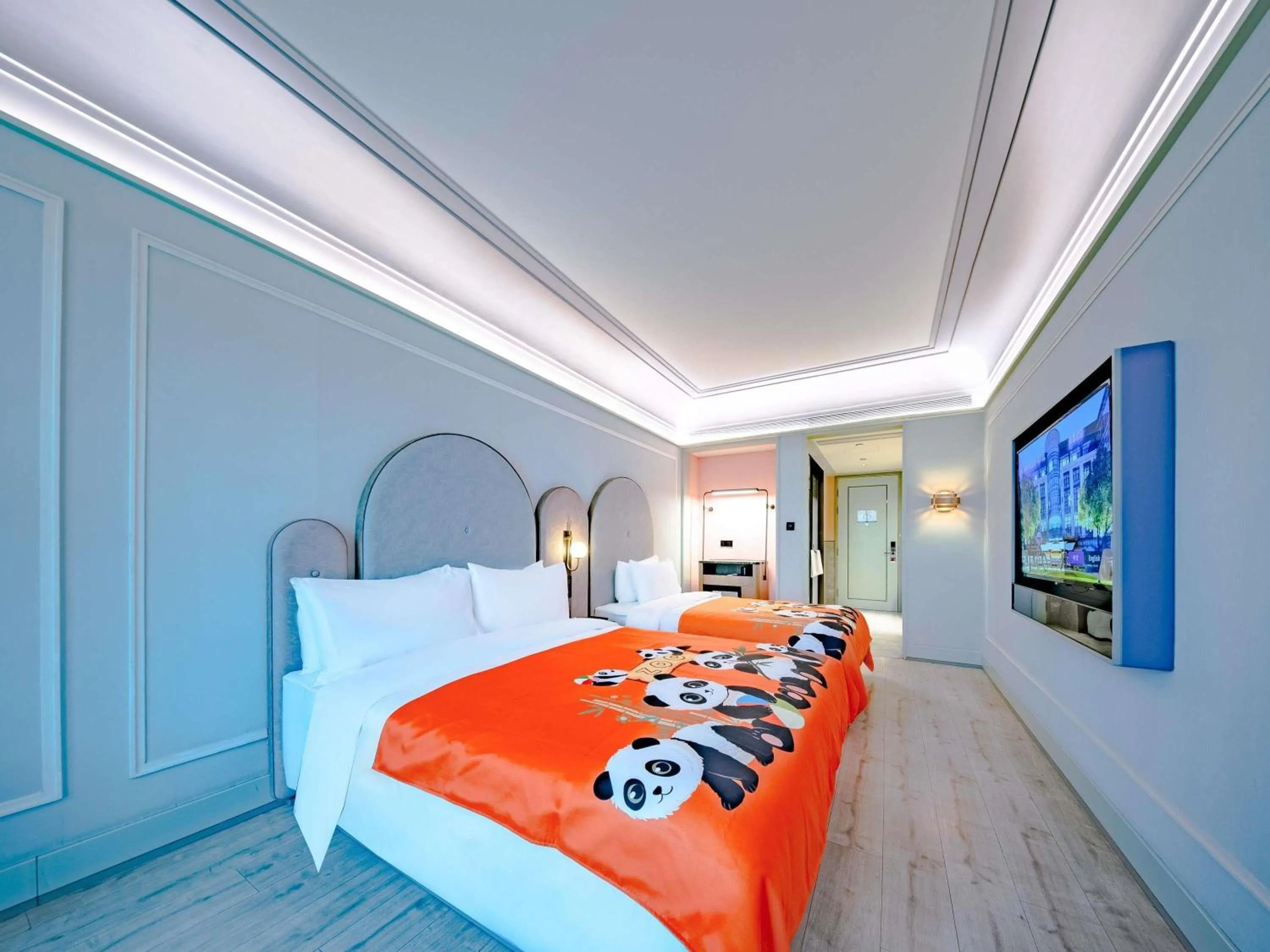 Bedroom, Bed in Mercure Lanzhou Downtown