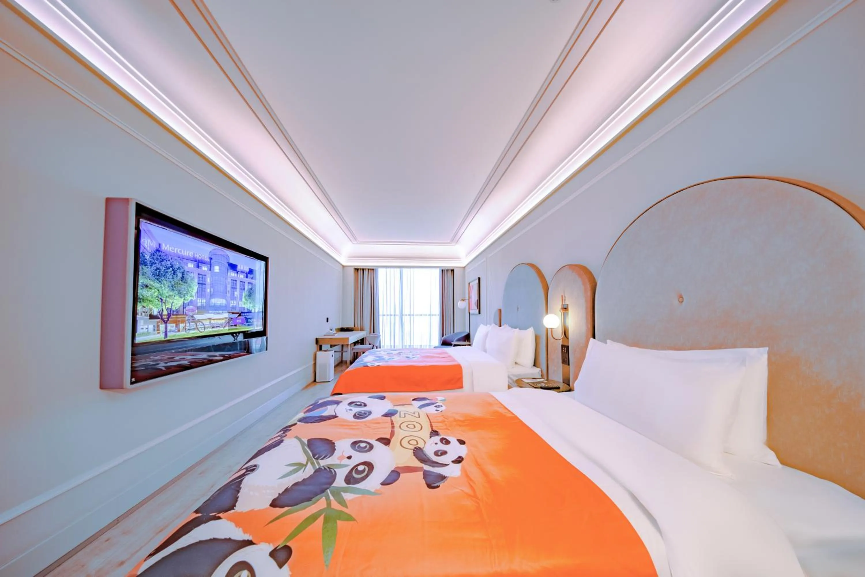 Bedroom, Bed in Mercure Lanzhou Downtown