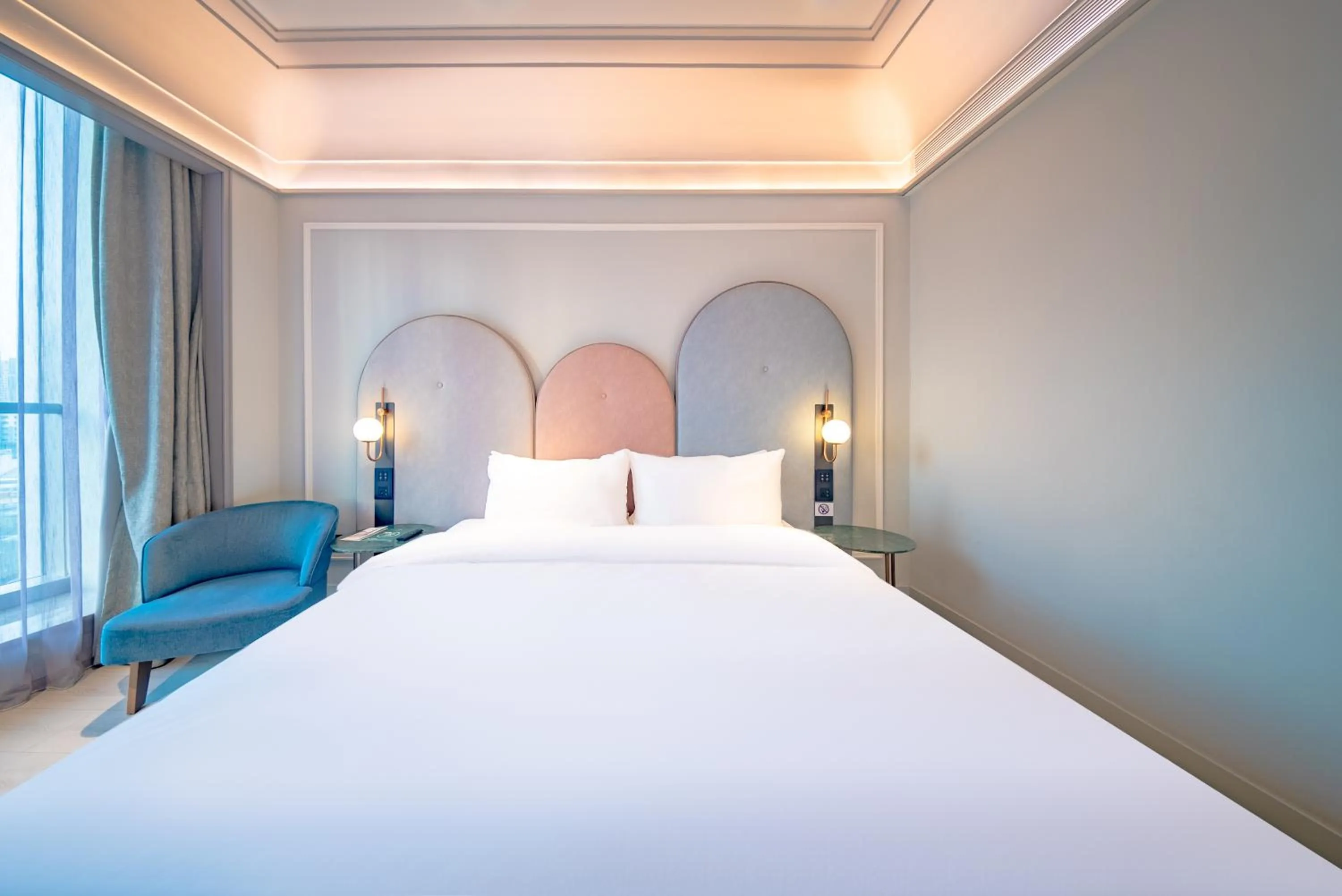 Bed in Mercure Lanzhou Downtown