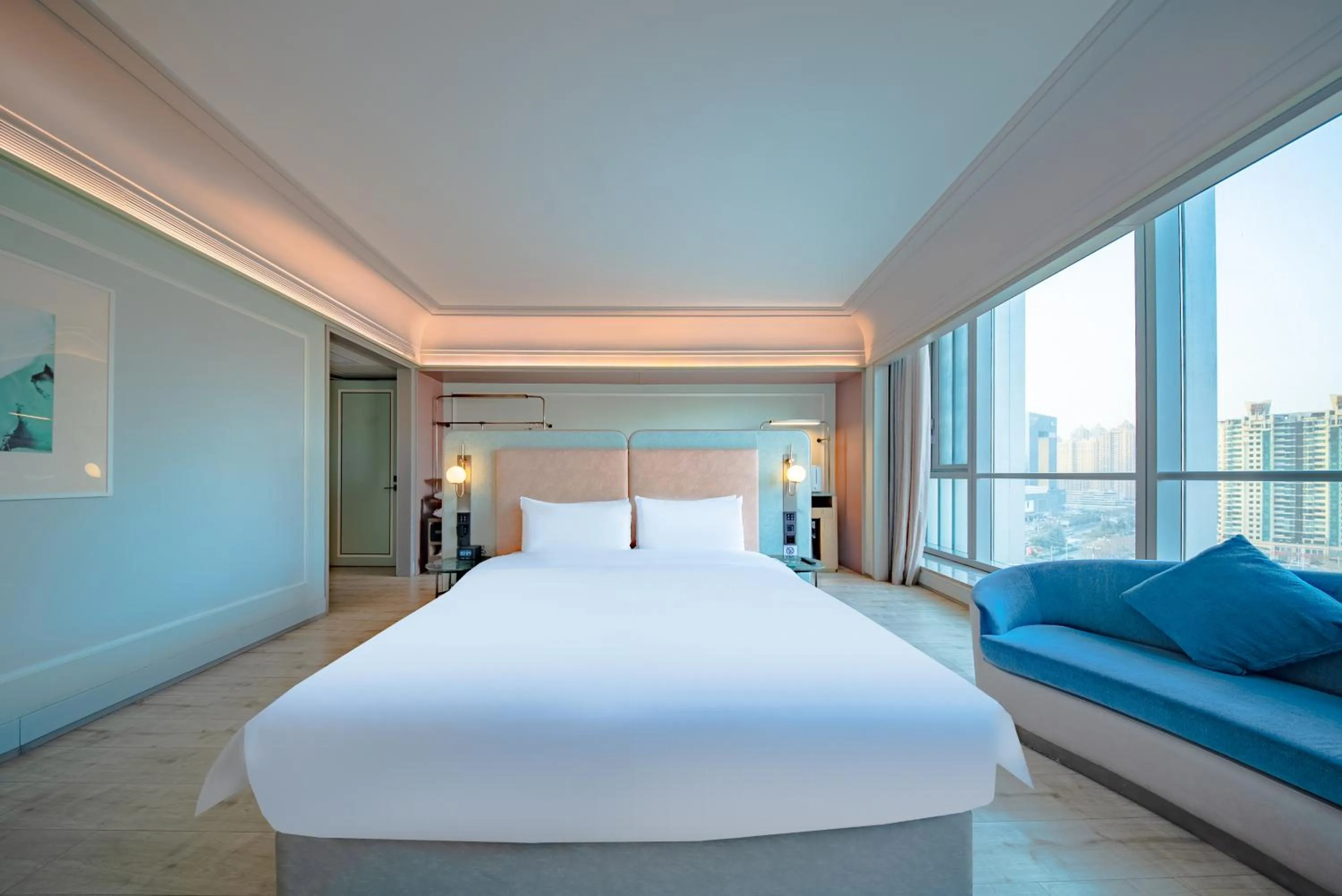 Bed in Mercure Lanzhou Downtown