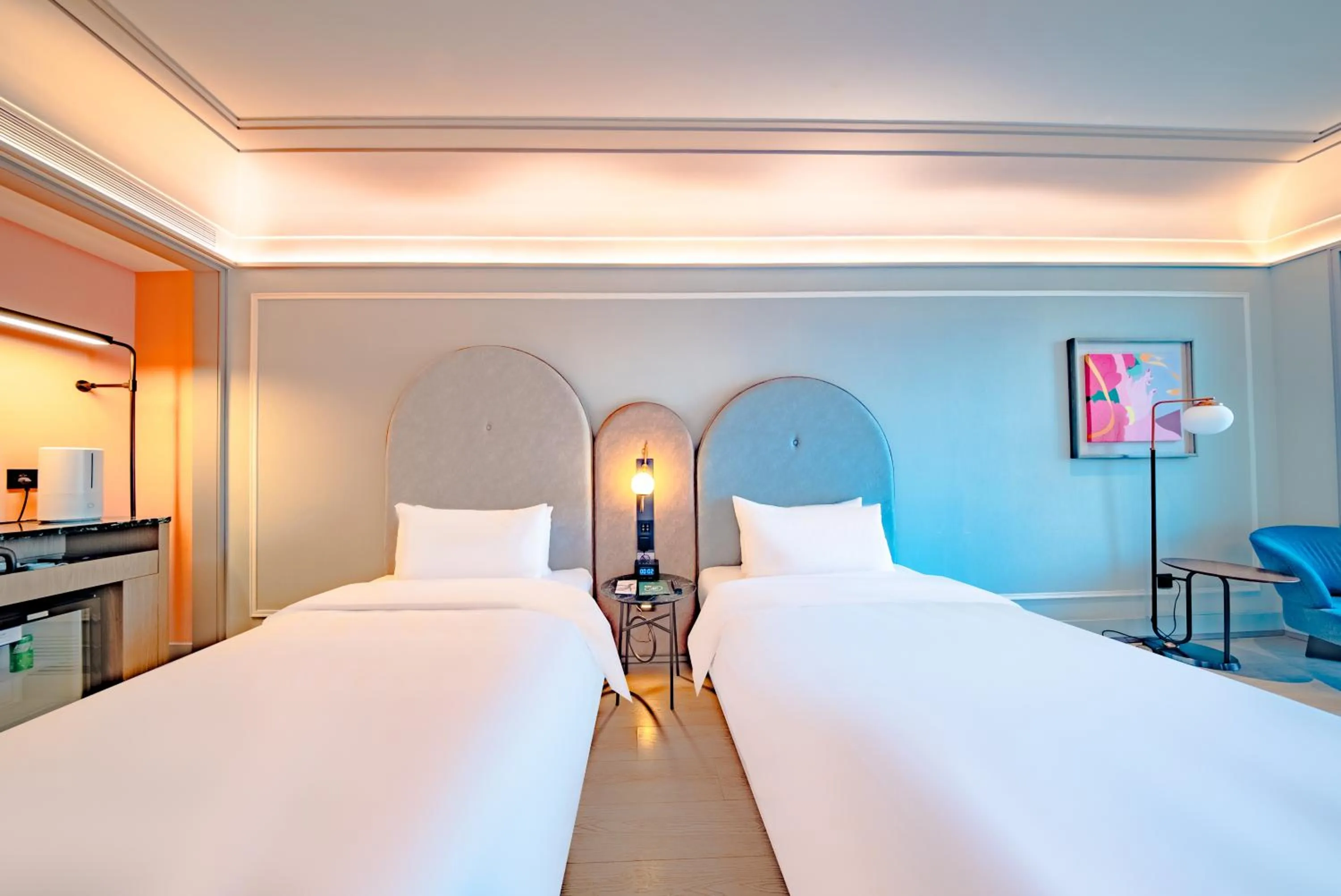 Bed in Mercure Lanzhou Downtown