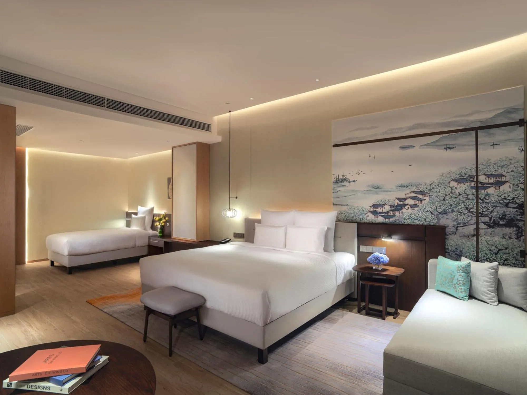 Photo of the whole room, Bed in Pullman Yueyang