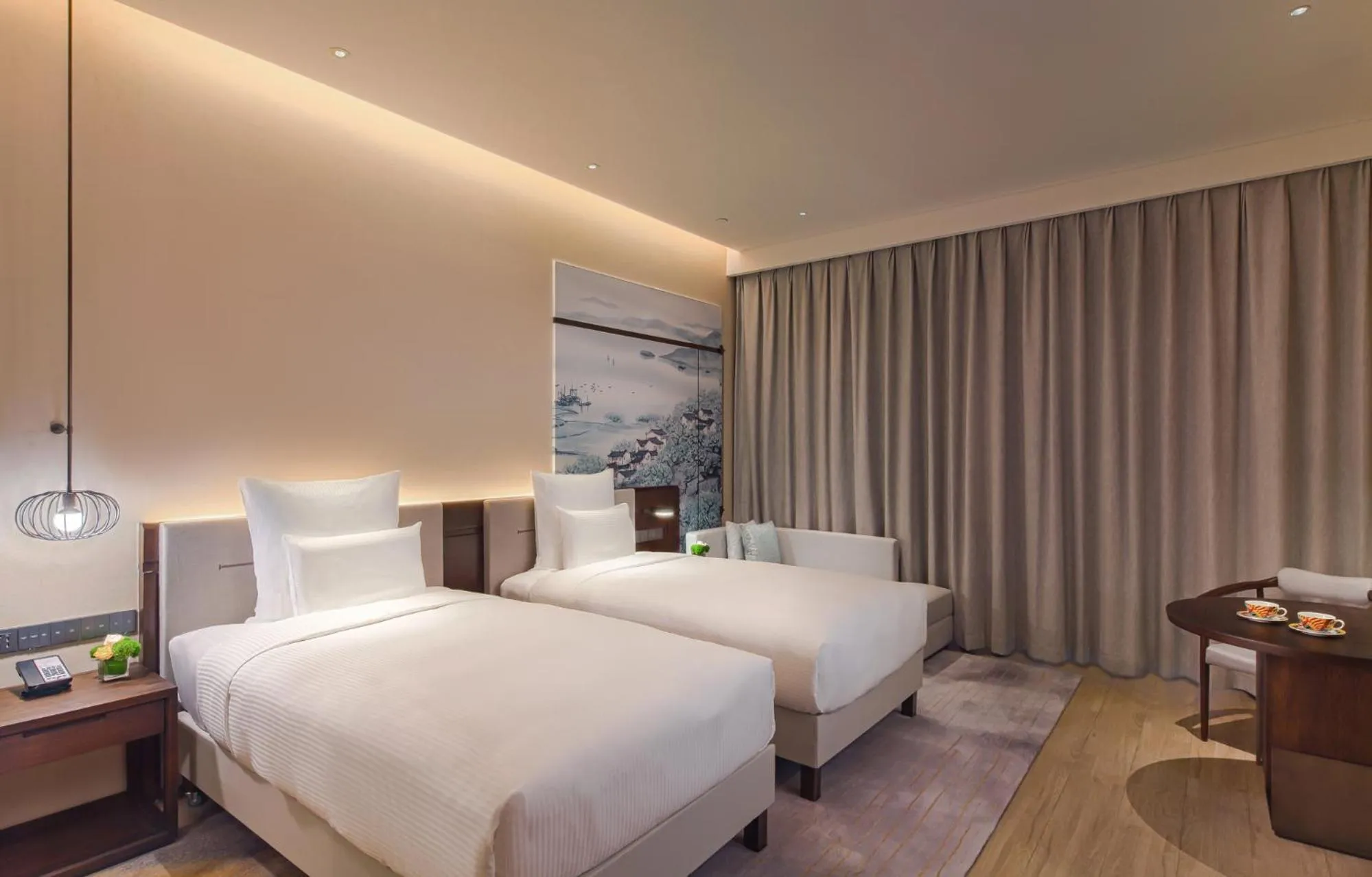 Photo of the whole room, Bed in Pullman Yueyang