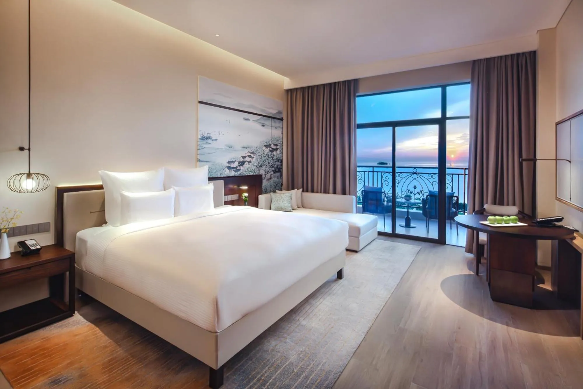 Photo of the whole room, Bed in Pullman Yueyang