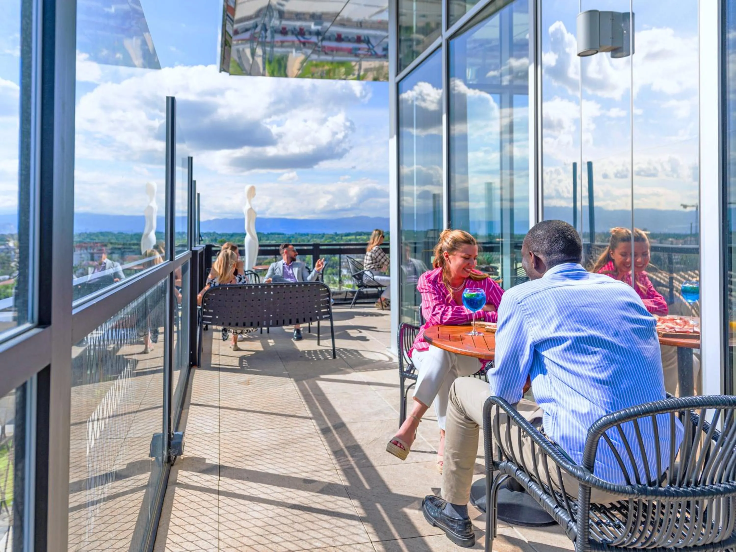 Balcony/Terrace in Novotel Annemasse Centre - Porte de Genève