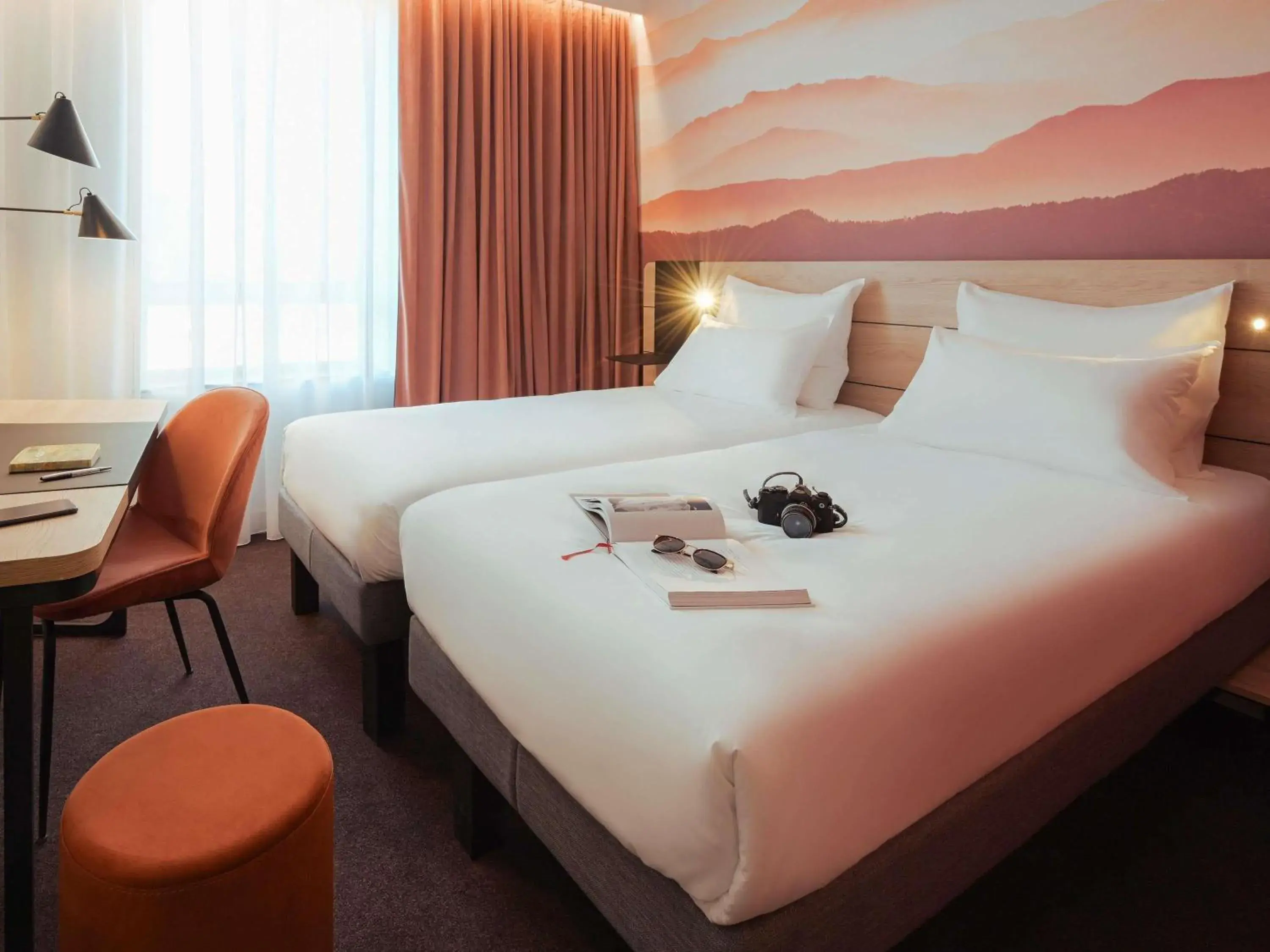 Classic Twin Room in Novotel Annemasse Centre - Porte de Genève Classic Twin Room in Novotel Annemasse Centre - Porte de Genève