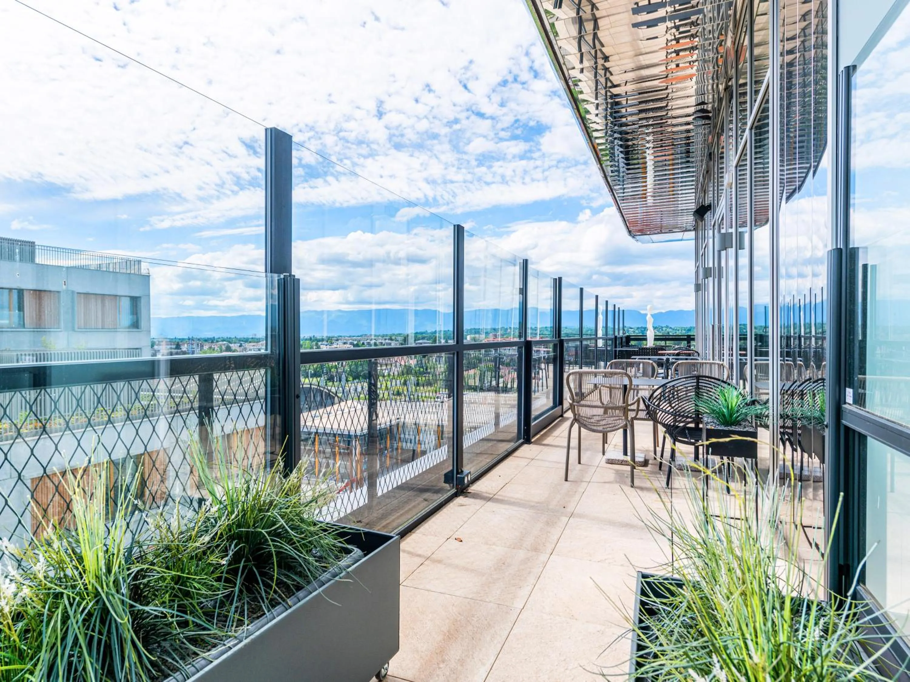 Balcony/Terrace in Novotel Annemasse Centre - Porte de Genève