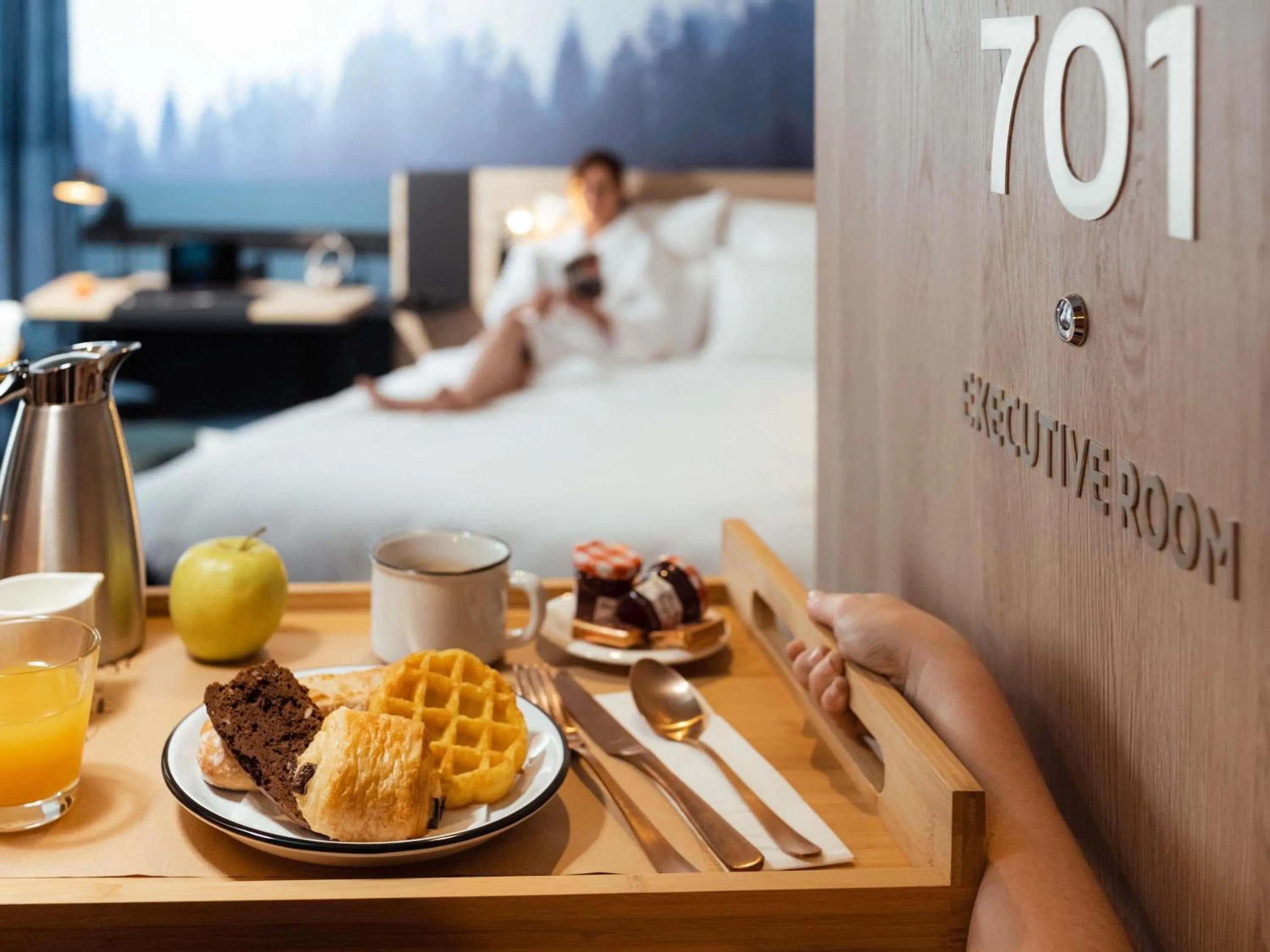 Property building, Bed in Novotel Annemasse Centre - Porte de Genève