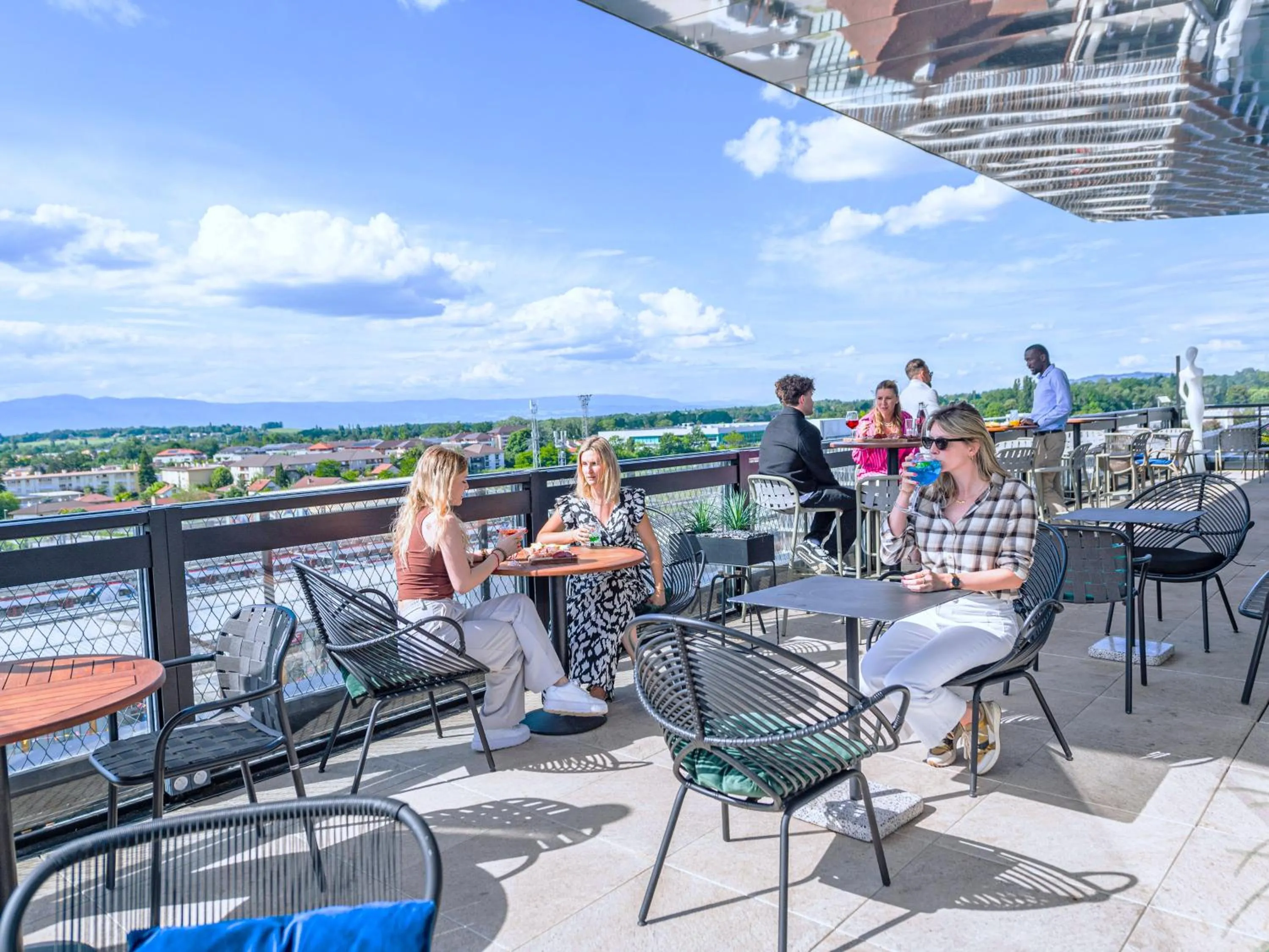 Balcony/Terrace in Novotel Annemasse Centre - Porte de Genève