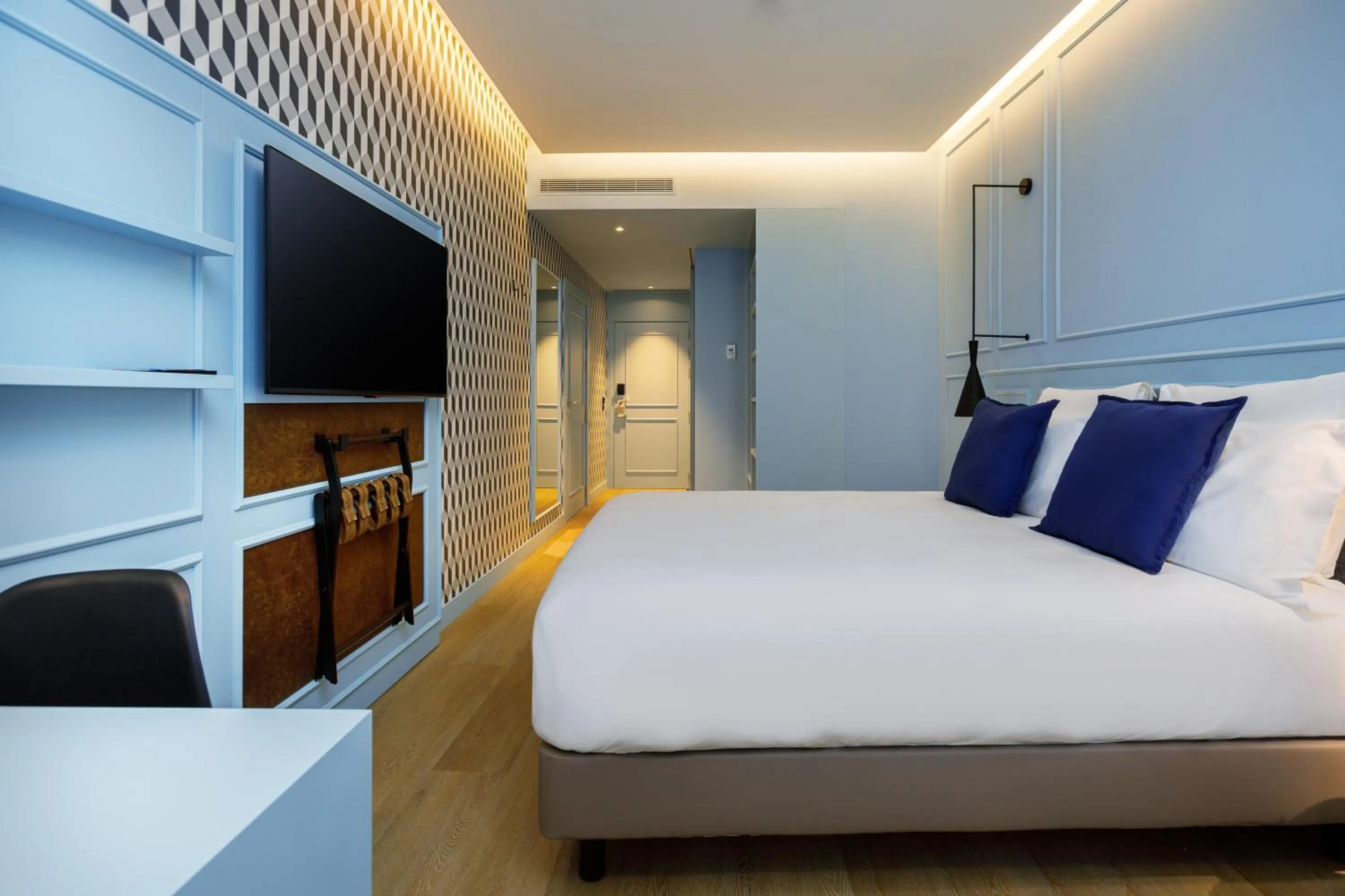 Bed in Mercure Porto Centro Aliados