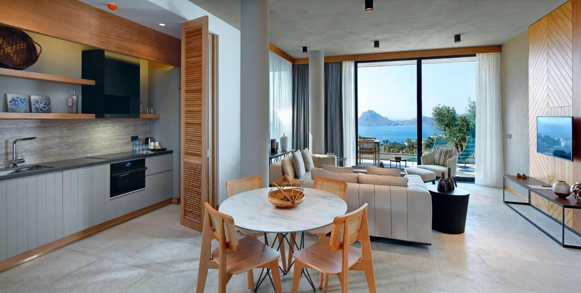 TV and multimedia in G Beyond Residences & Villas, Yalıkavak, Bodrum