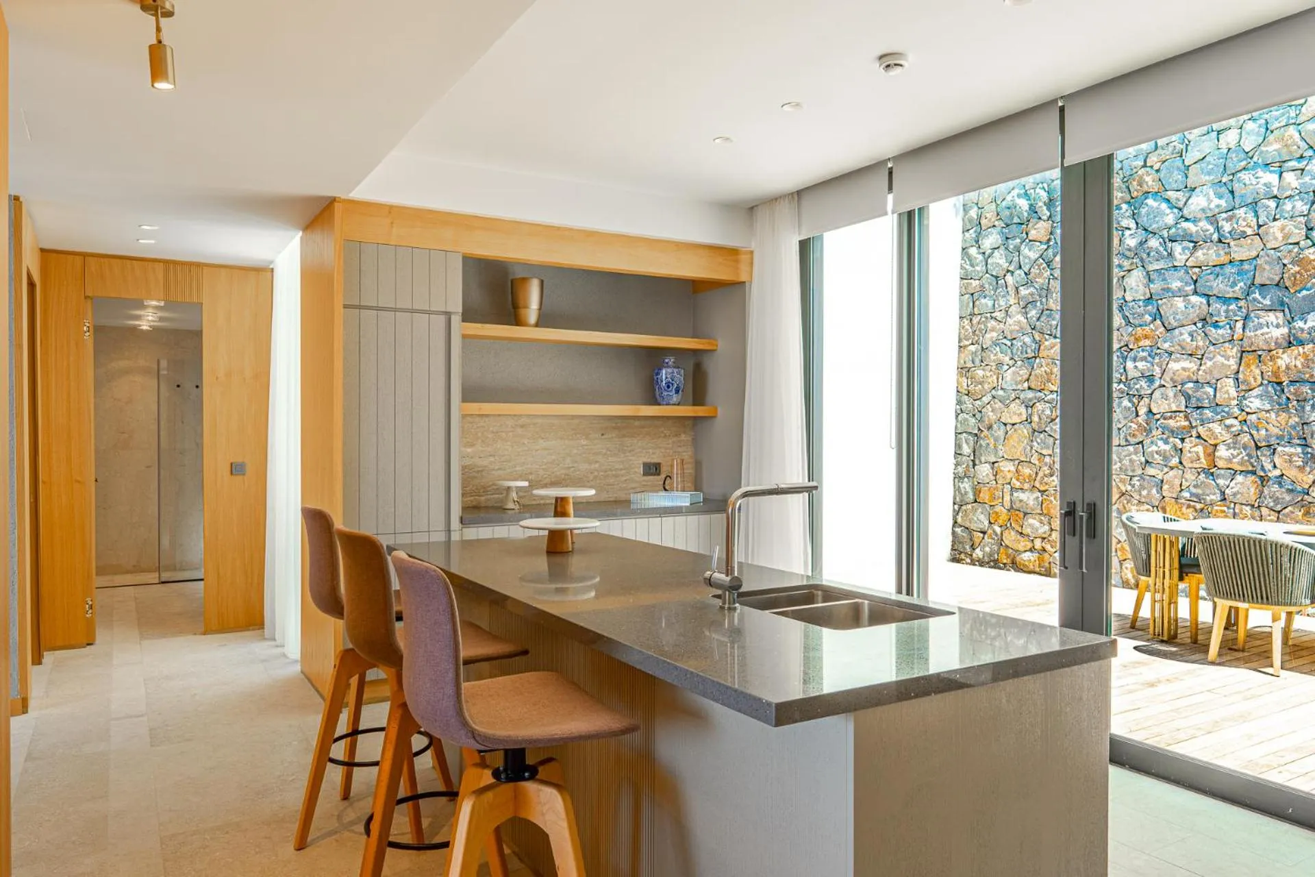 Kitchen or kitchenette in G Beyond Residences & Villas, Yalıkavak, Bodrum