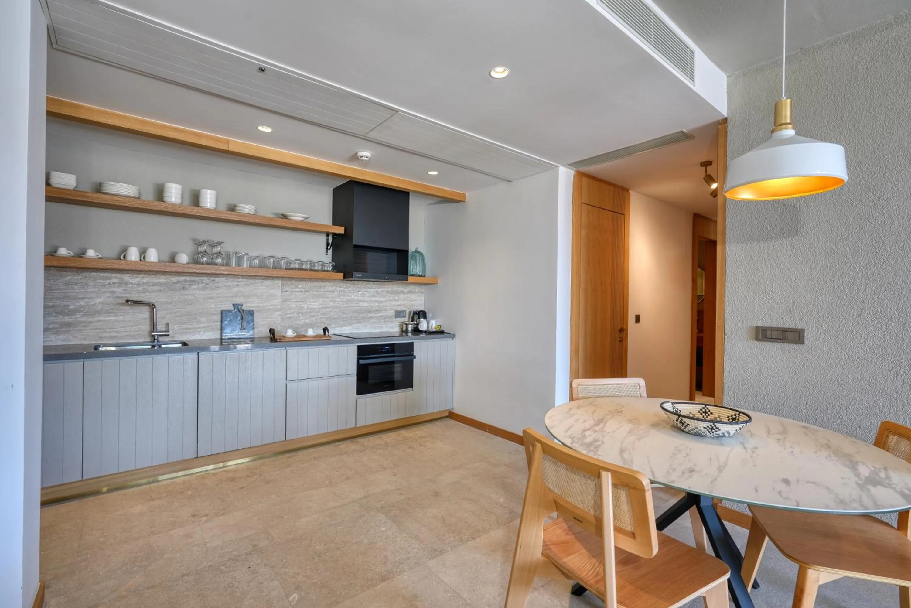 Kitchen or kitchenette in G Beyond Residences & Villas, Yalıkavak, Bodrum