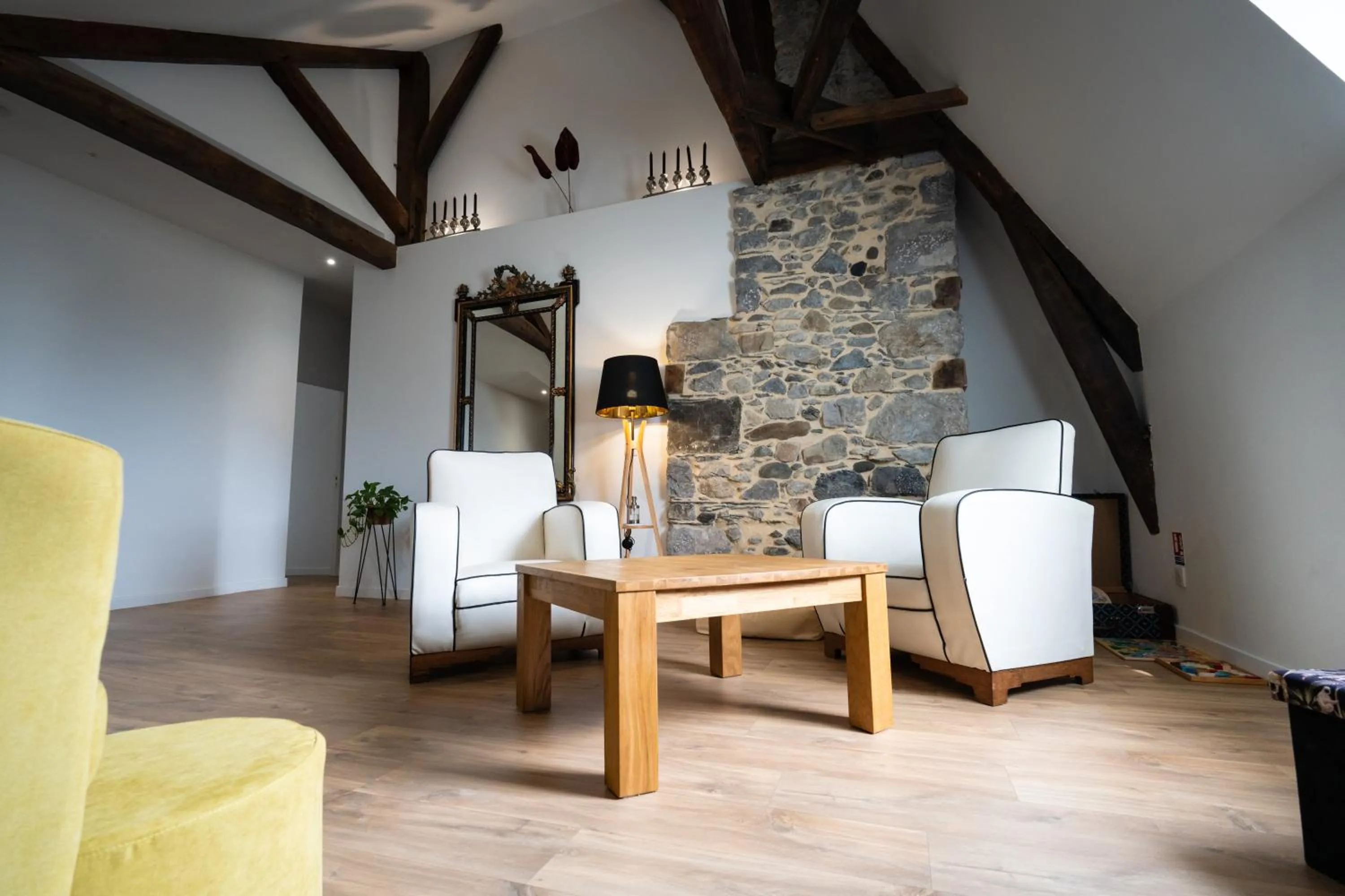 Living room in Chambres d'Hôtes Gaïnaa