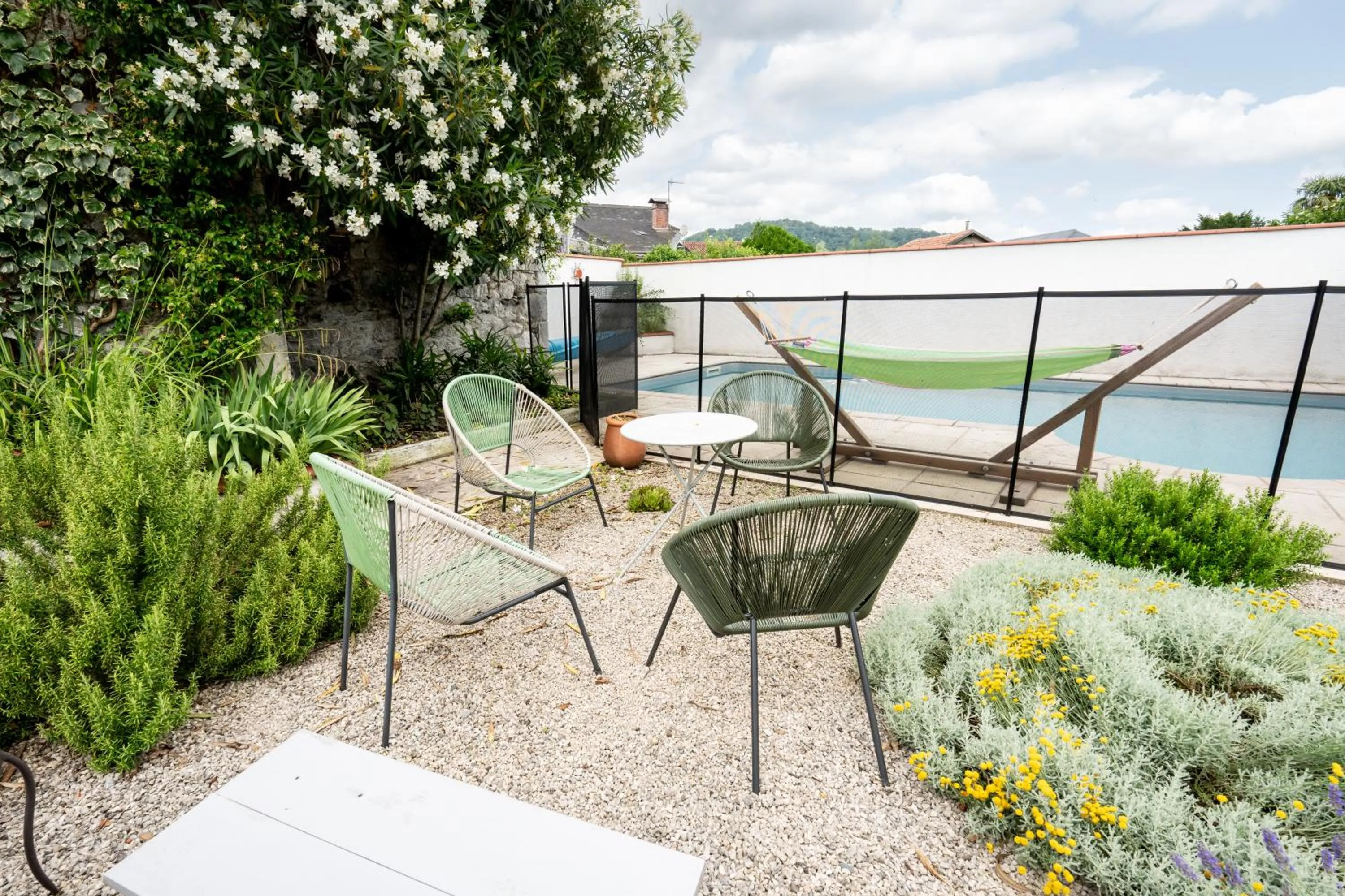Swimming pool in Chambres d'Hôtes Gaïnaa