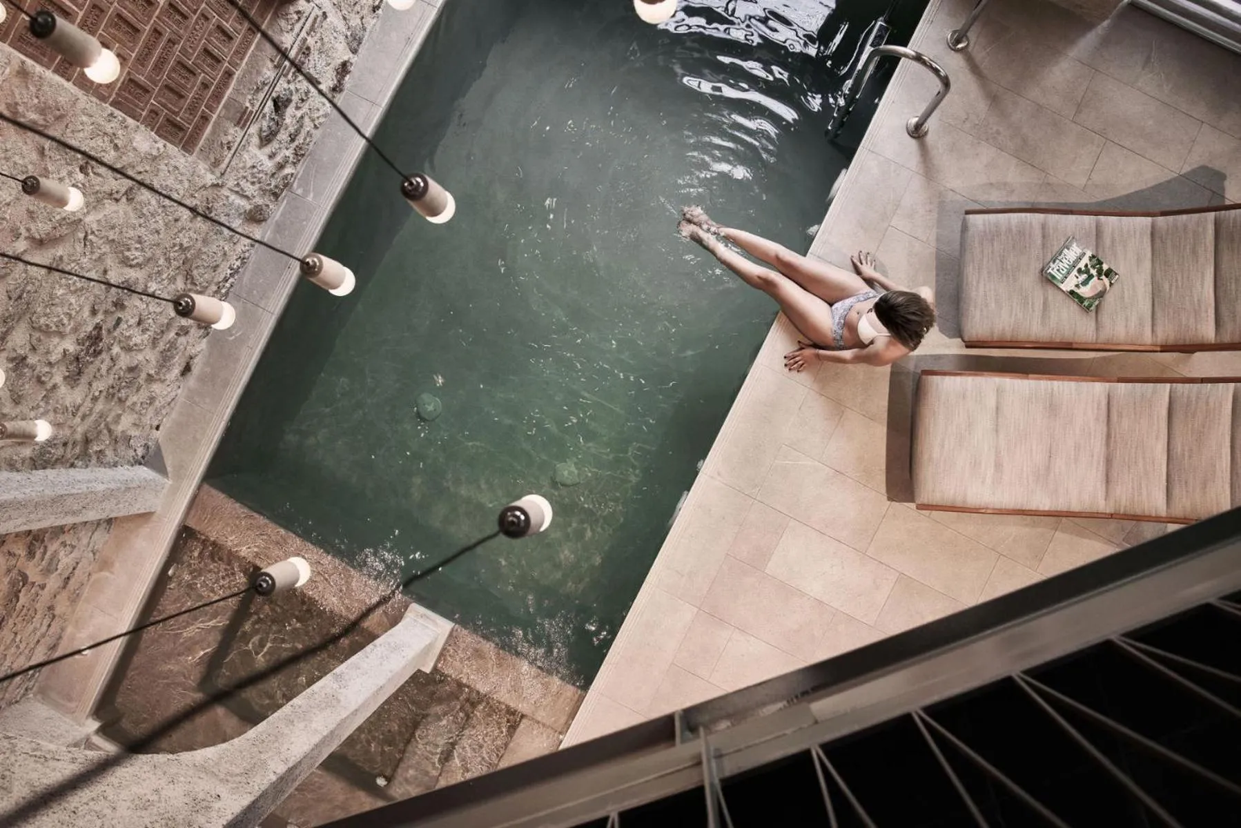 Pool view in Asomaton