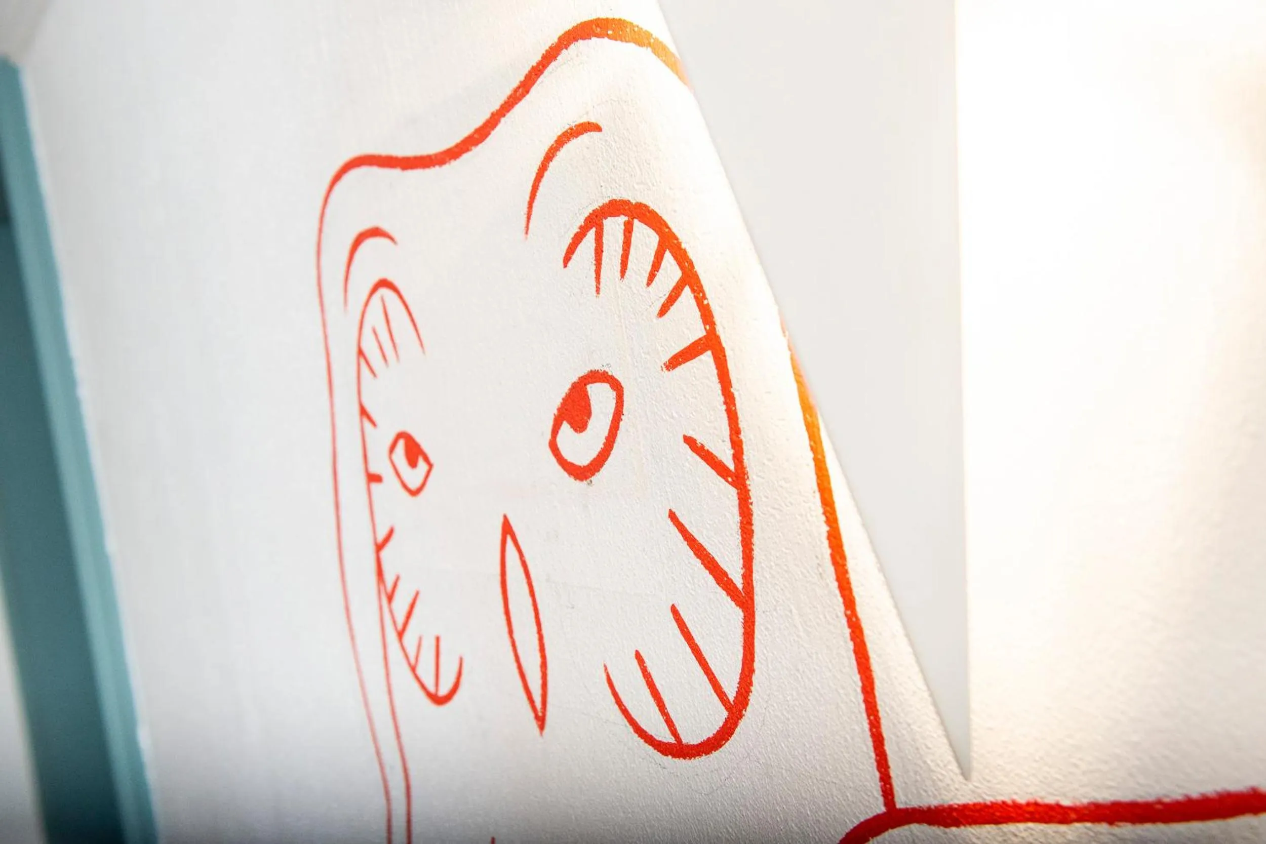 Decorative detail in Le Sauvage