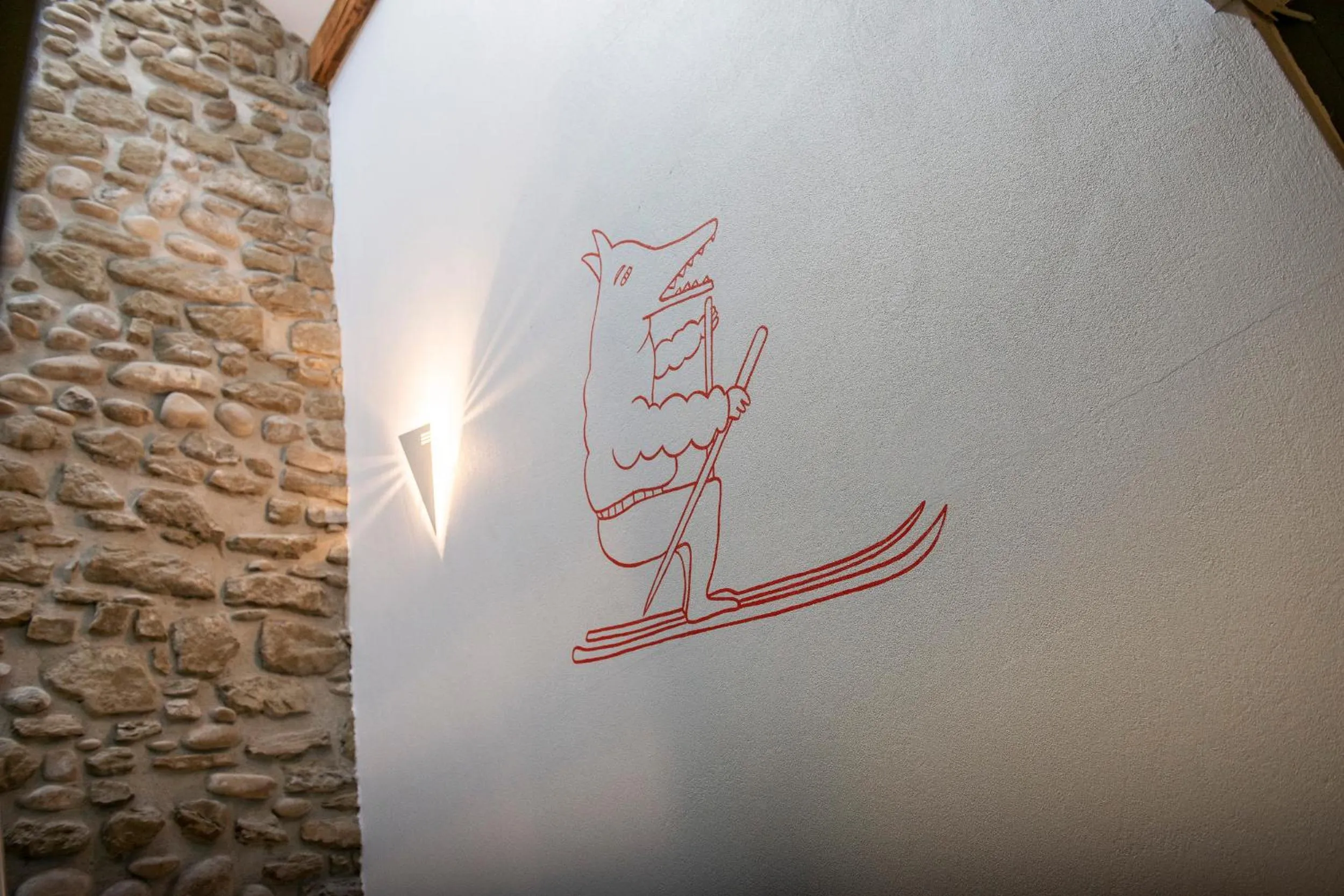 Decorative detail in Le Sauvage