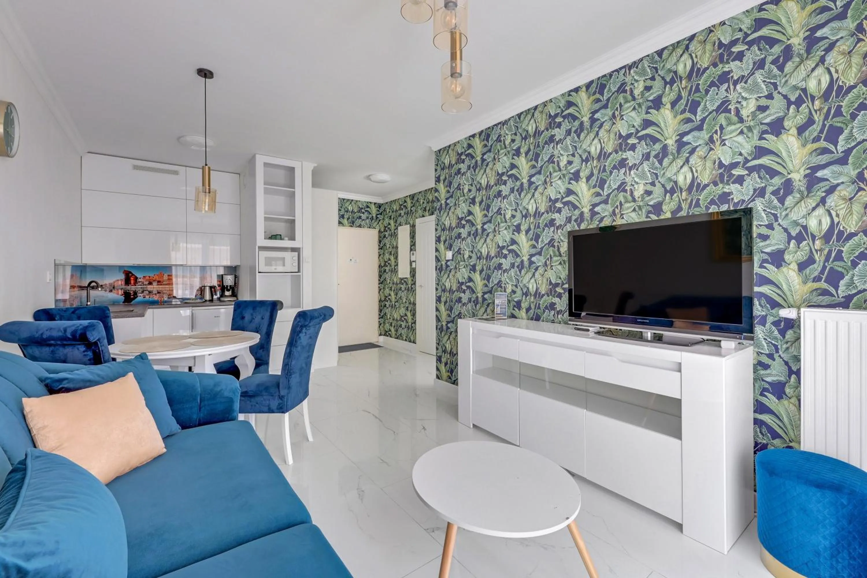 Living room in GRANO APARTMENTS Gdańsk Residence SPA & Wellness - GRANO APARTMENTS Gdańsk Old Town SPA & Wellness