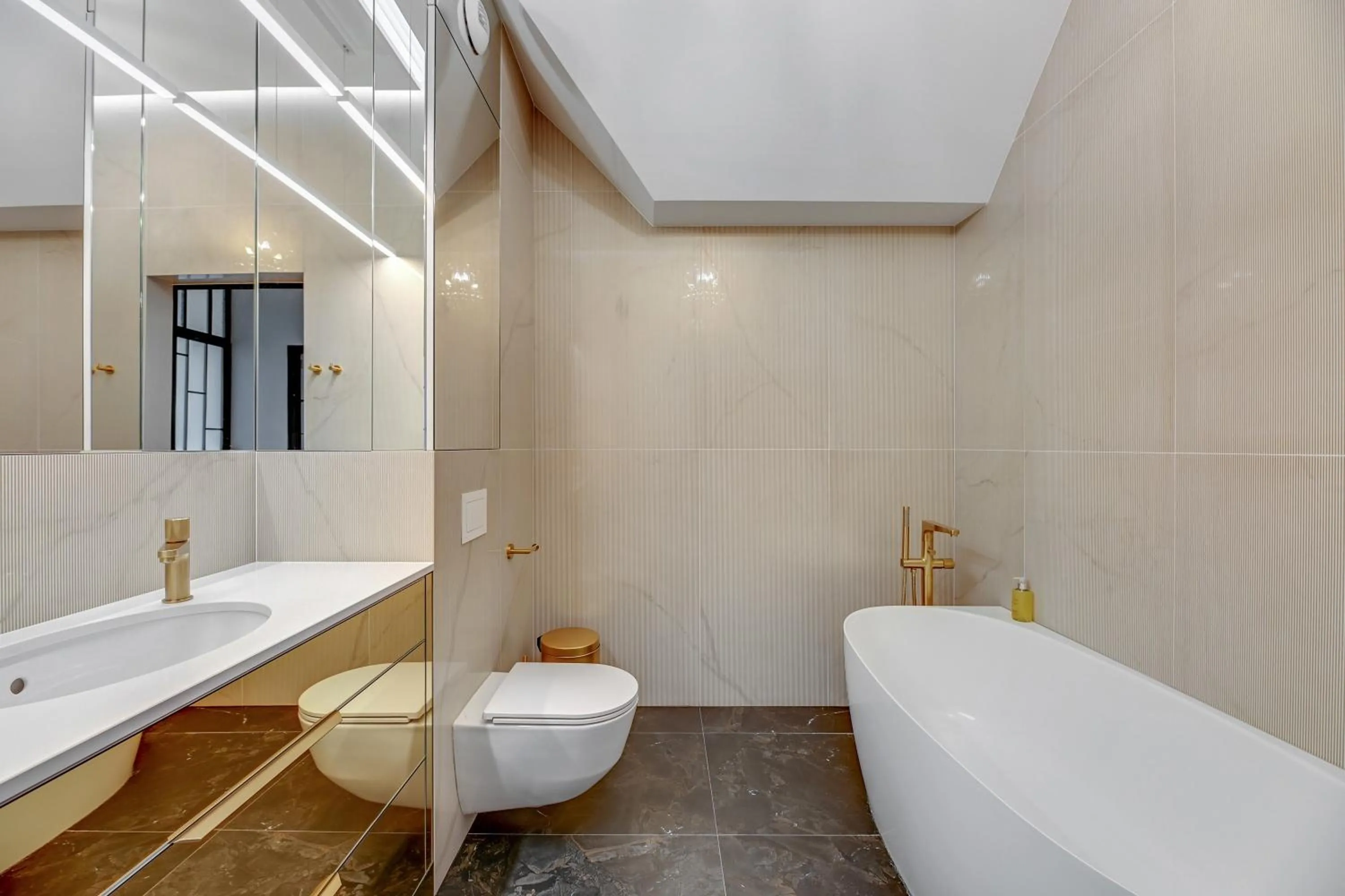 Bathroom in GRANO APARTMENTS Gdańsk Residence SPA & Wellness - GRANO APARTMENTS Gdańsk Old Town SPA & Wellness