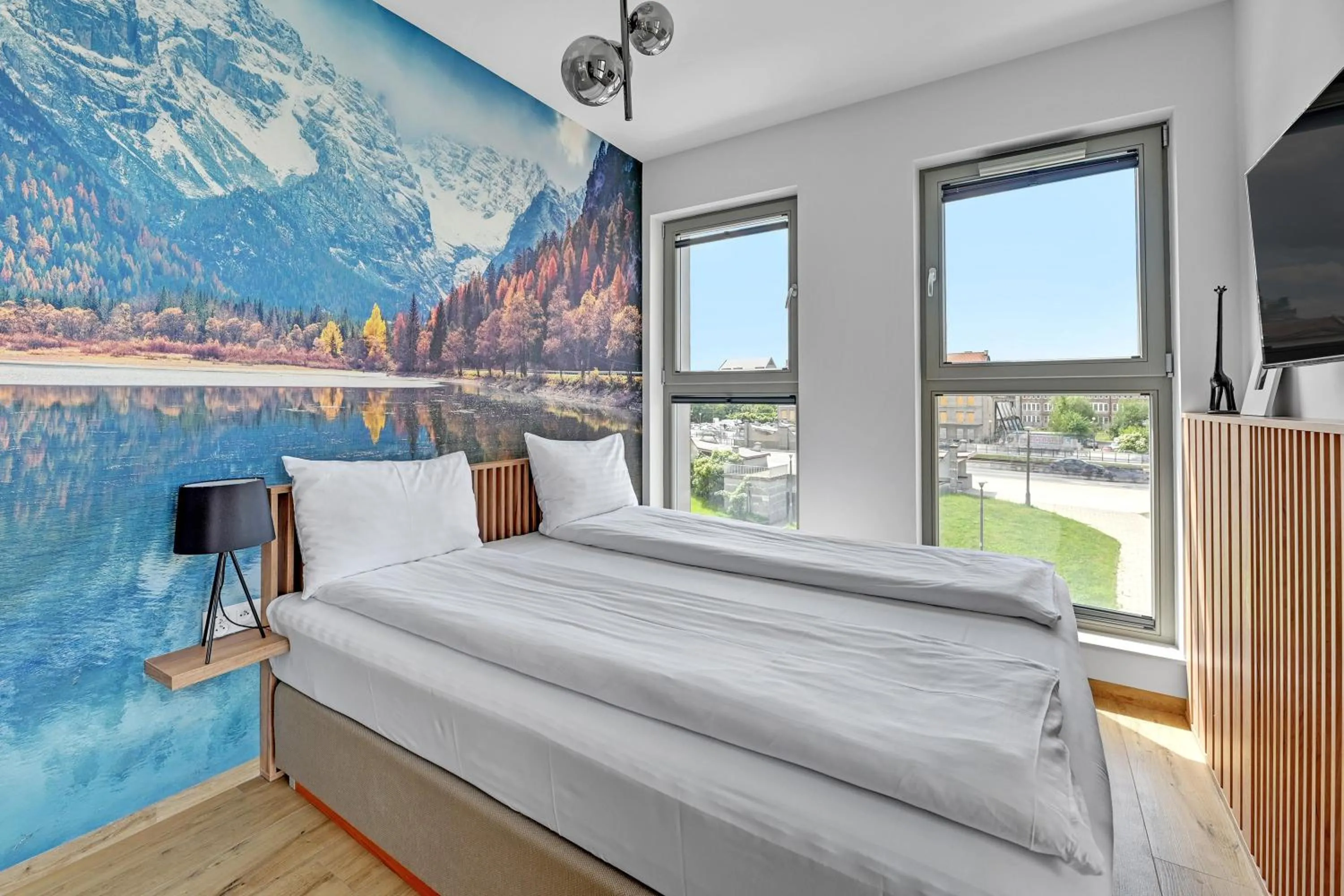 Bed in GRANO APARTMENTS Gdańsk Residence SPA & Wellness - GRANO APARTMENTS Gdańsk Old Town SPA & Wellness