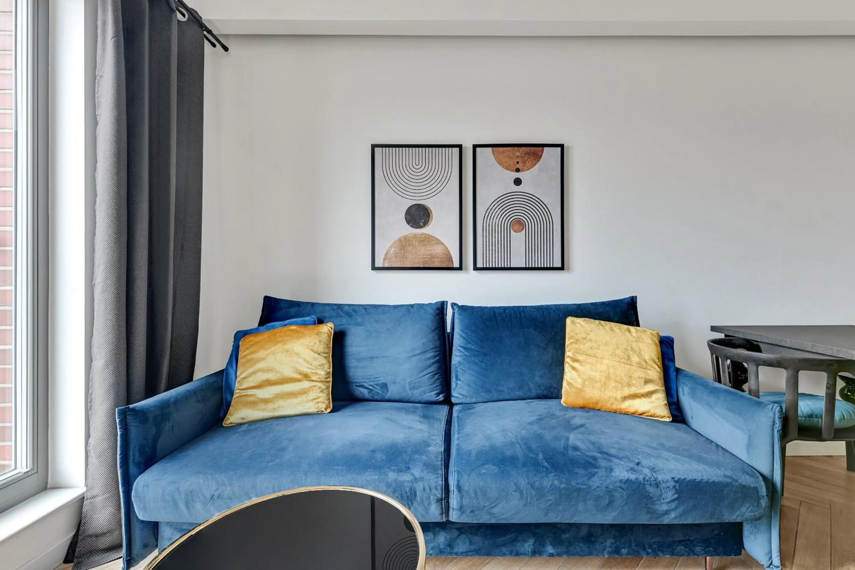 Living room in GRANO APARTMENTS Gdańsk Residence SPA & Wellness - GRANO APARTMENTS Gdańsk Old Town SPA & Wellness