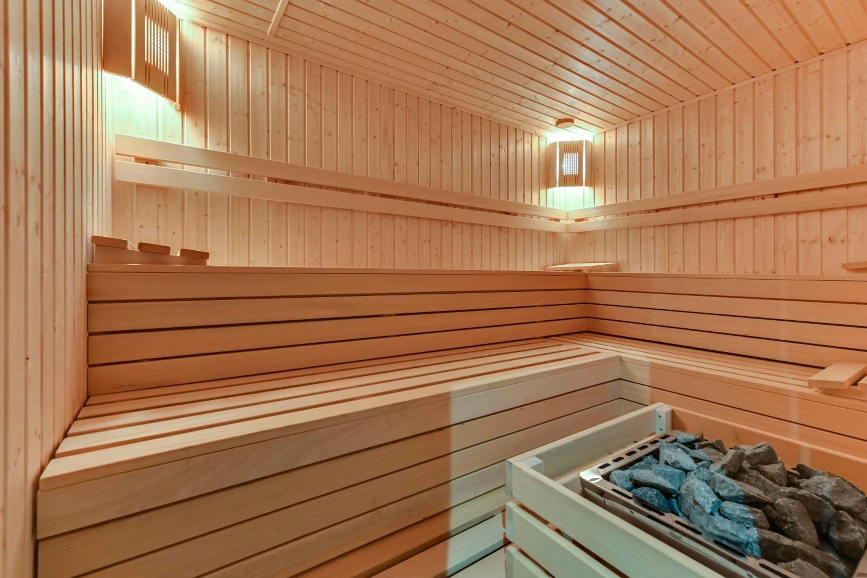 Sauna in GRANO APARTMENTS Gdańsk Residence SPA & Wellness - GRANO APARTMENTS Gdańsk Old Town SPA & Wellness