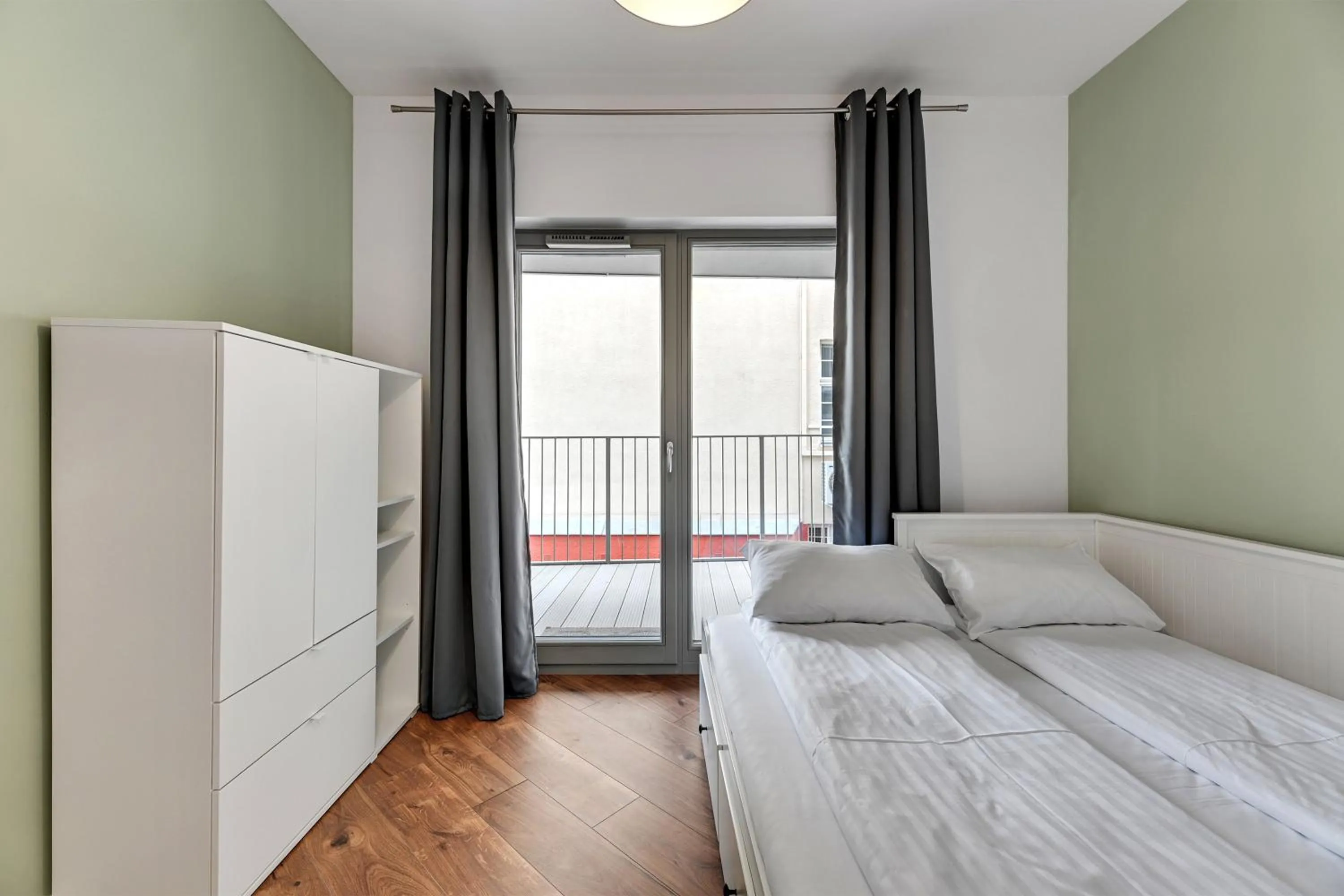 Bed in GRANO APARTMENTS Gdańsk Residence SPA & Wellness - GRANO APARTMENTS Gdańsk Old Town SPA & Wellness