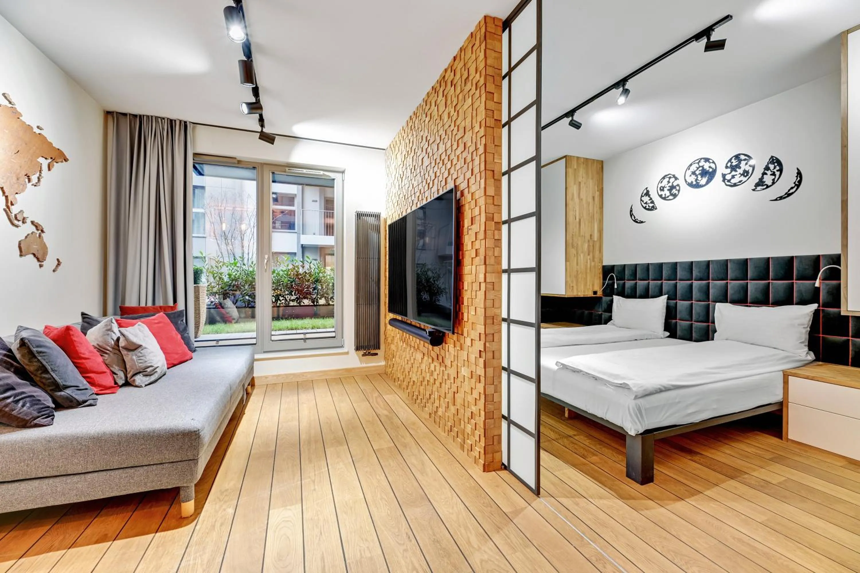 Bed in GRANO APARTMENTS Gdańsk Residence SPA & Wellness - GRANO APARTMENTS Gdańsk Old Town SPA & Wellness