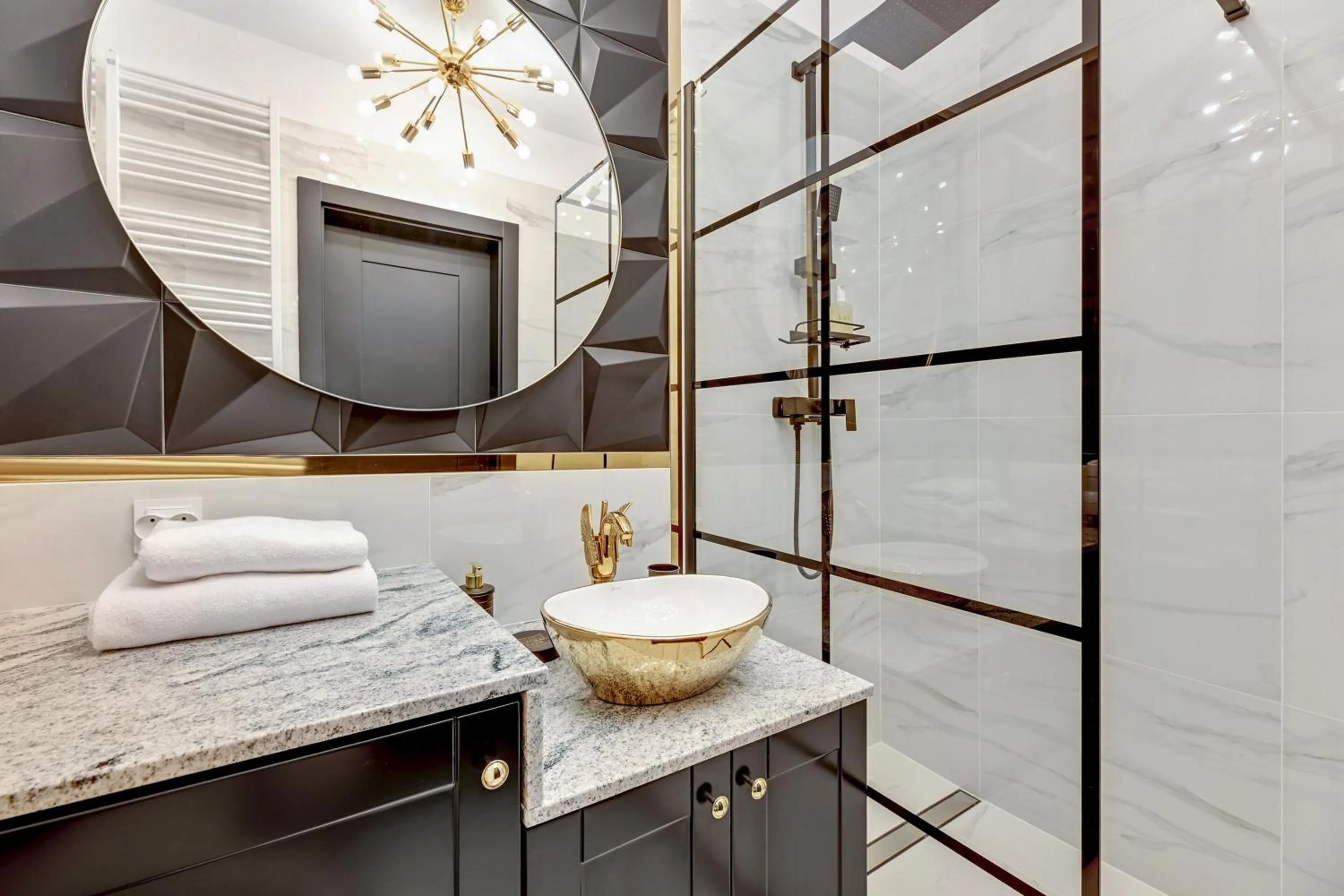 Bathroom in GRANO APARTMENTS Gdańsk Residence SPA & Wellness - GRANO APARTMENTS Gdańsk Old Town SPA & Wellness