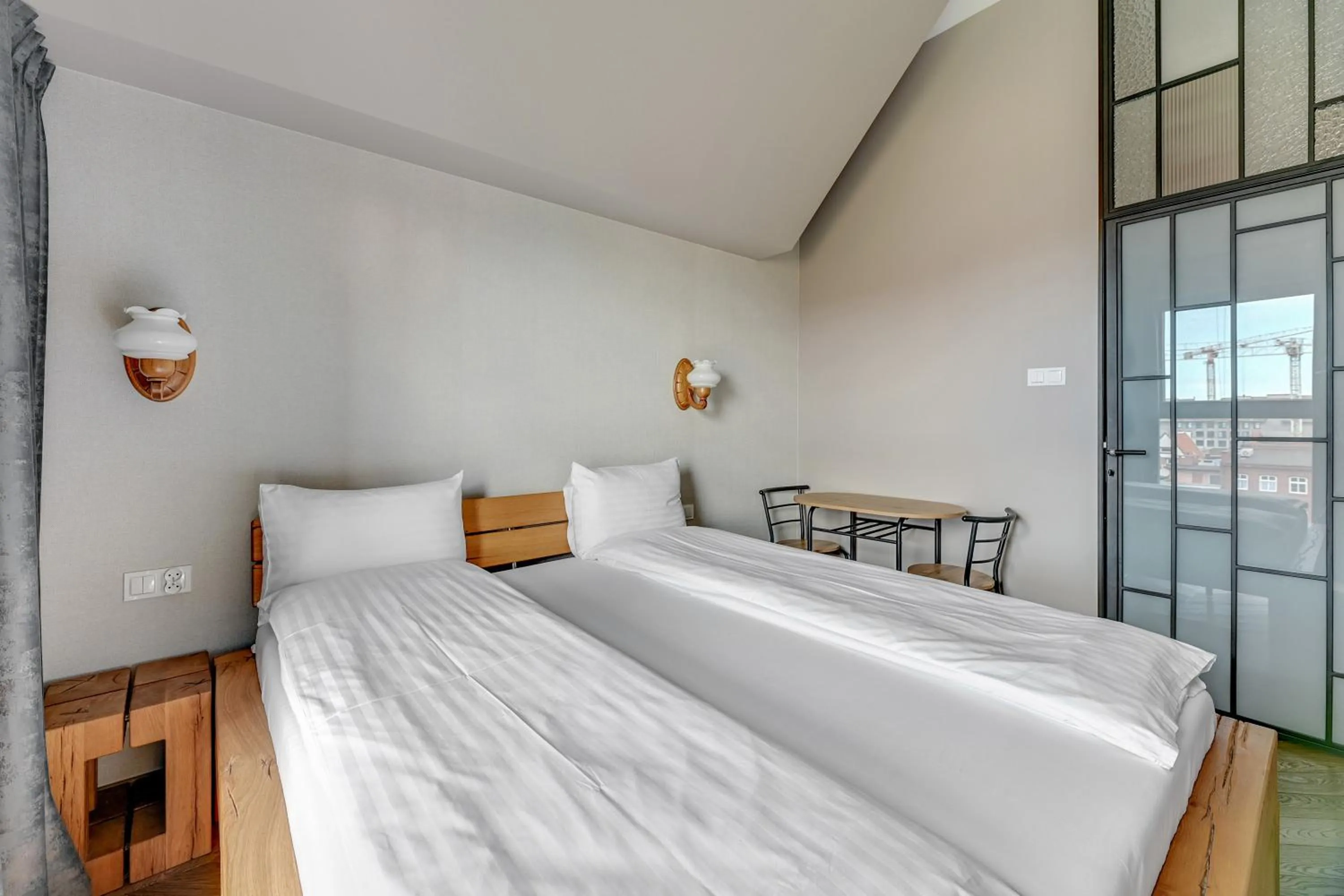 Bed in GRANO APARTMENTS Gdańsk Residence SPA & Wellness - GRANO APARTMENTS Gdańsk Old Town SPA & Wellness