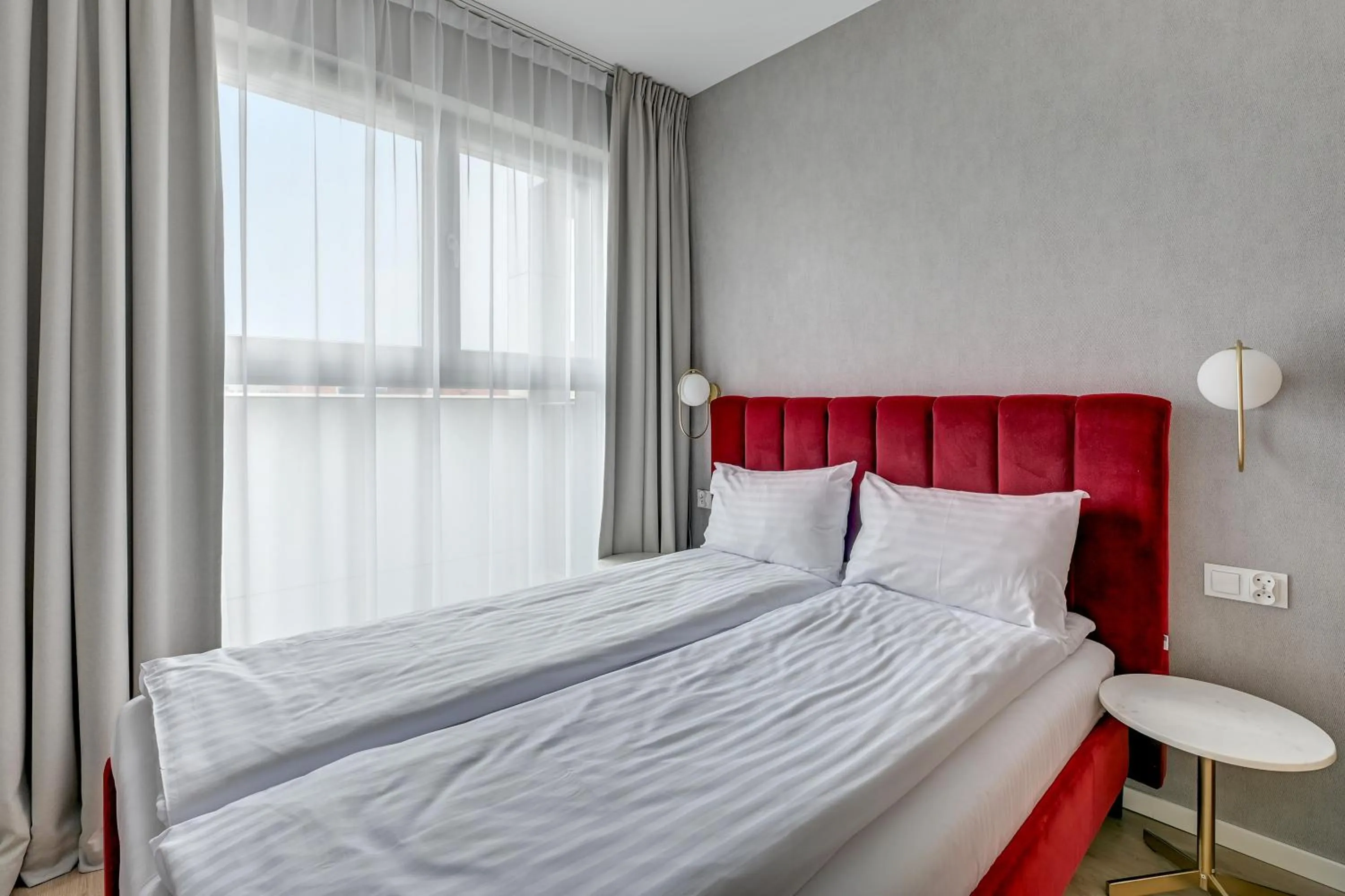 Bed in GRANO APARTMENTS Gdańsk Residence SPA & Wellness - GRANO APARTMENTS Gdańsk Old Town SPA & Wellness