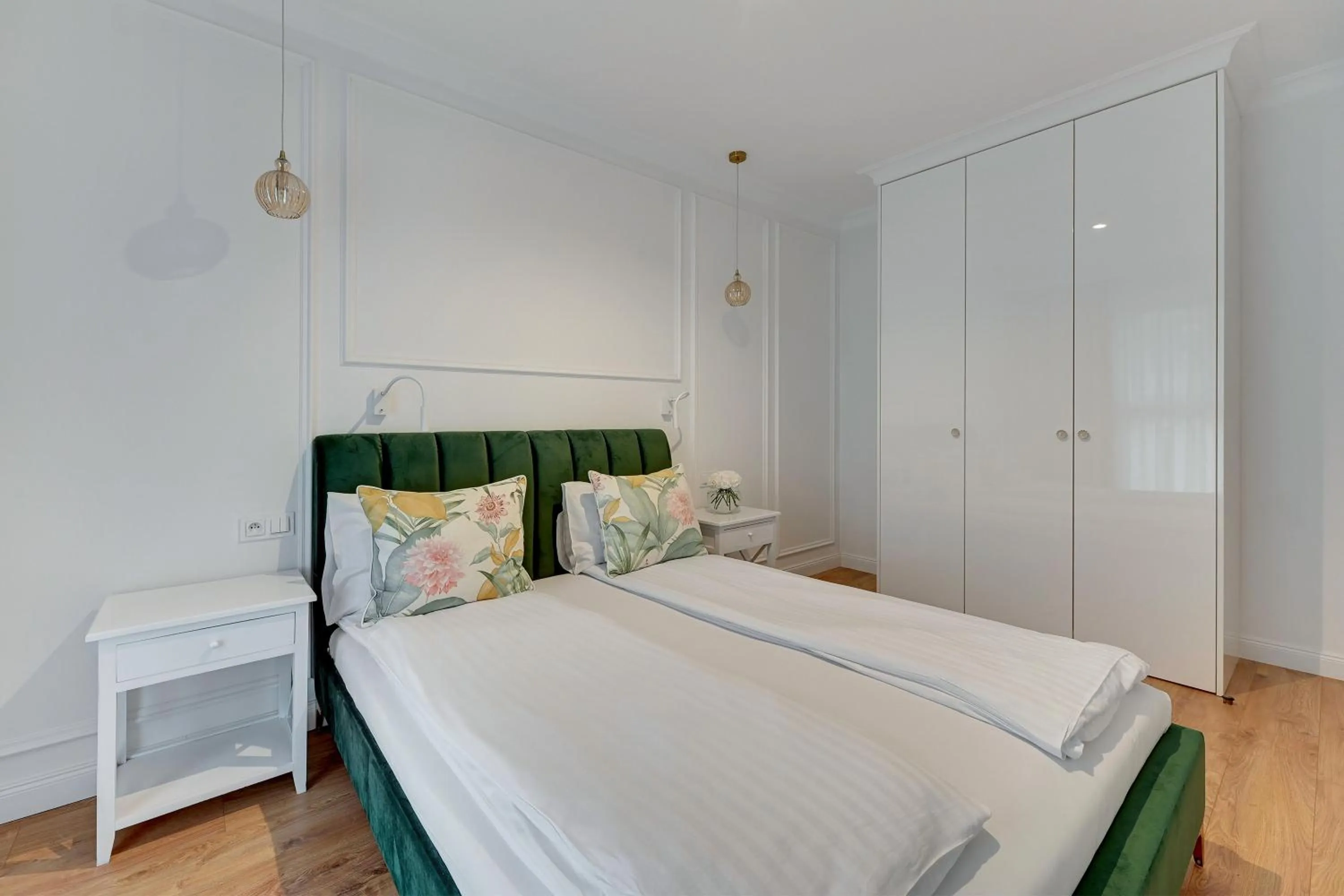 Bed in GRANO APARTMENTS Gdańsk Residence SPA & Wellness - GRANO APARTMENTS Gdańsk Old Town SPA & Wellness