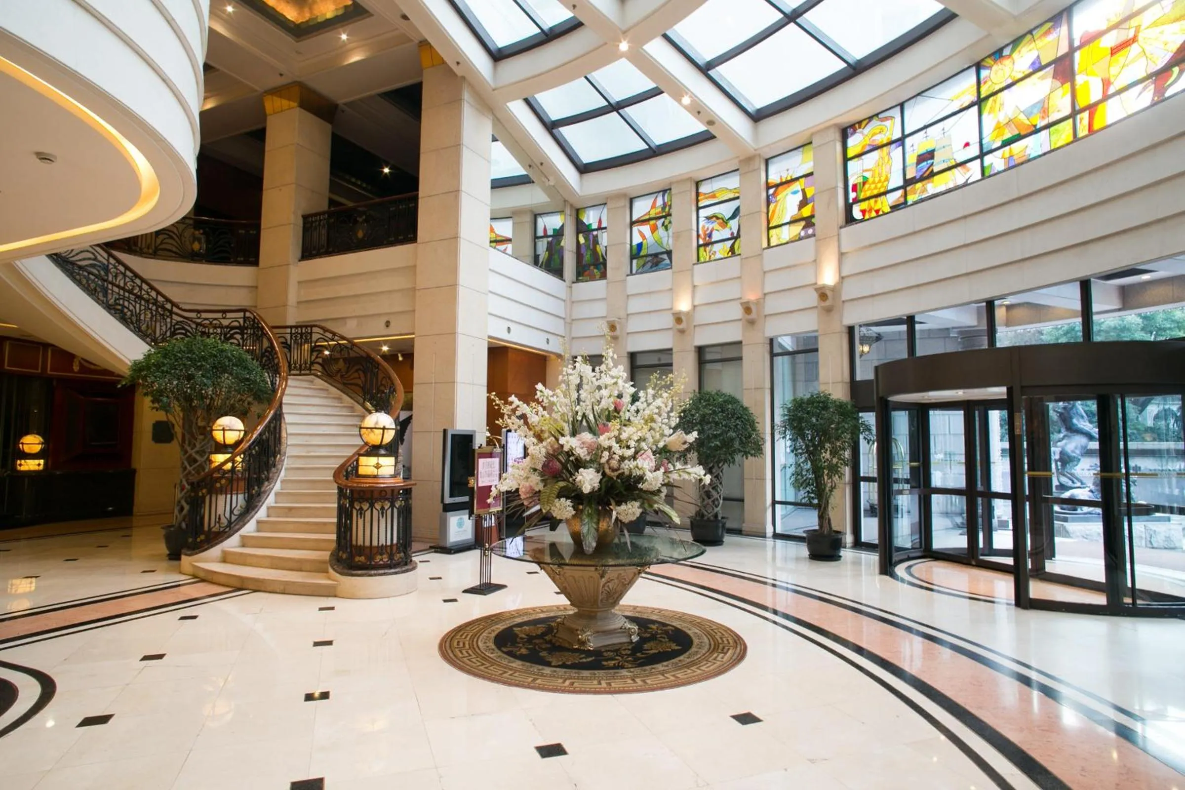 Decorative detail in Anting Villa Hotel