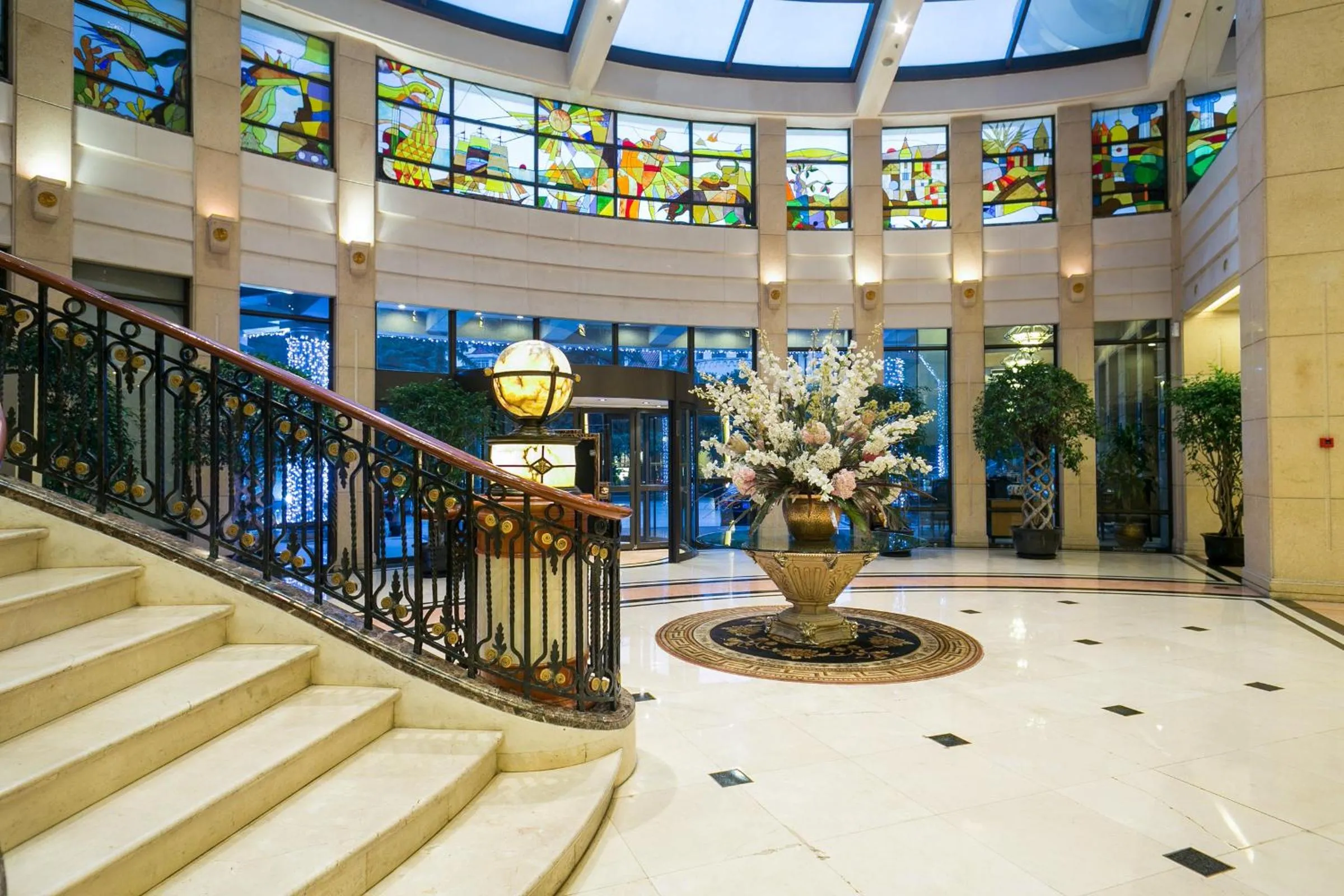 Decorative detail in Anting Villa Hotel