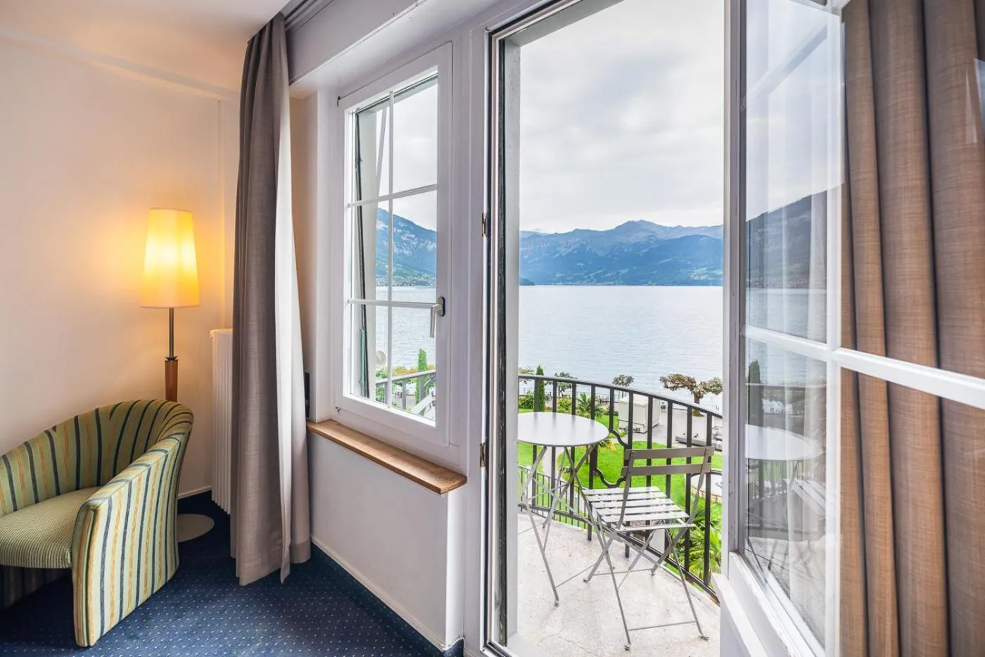 View (from property/room) in Parkhotel Gunten – Beach & Spa