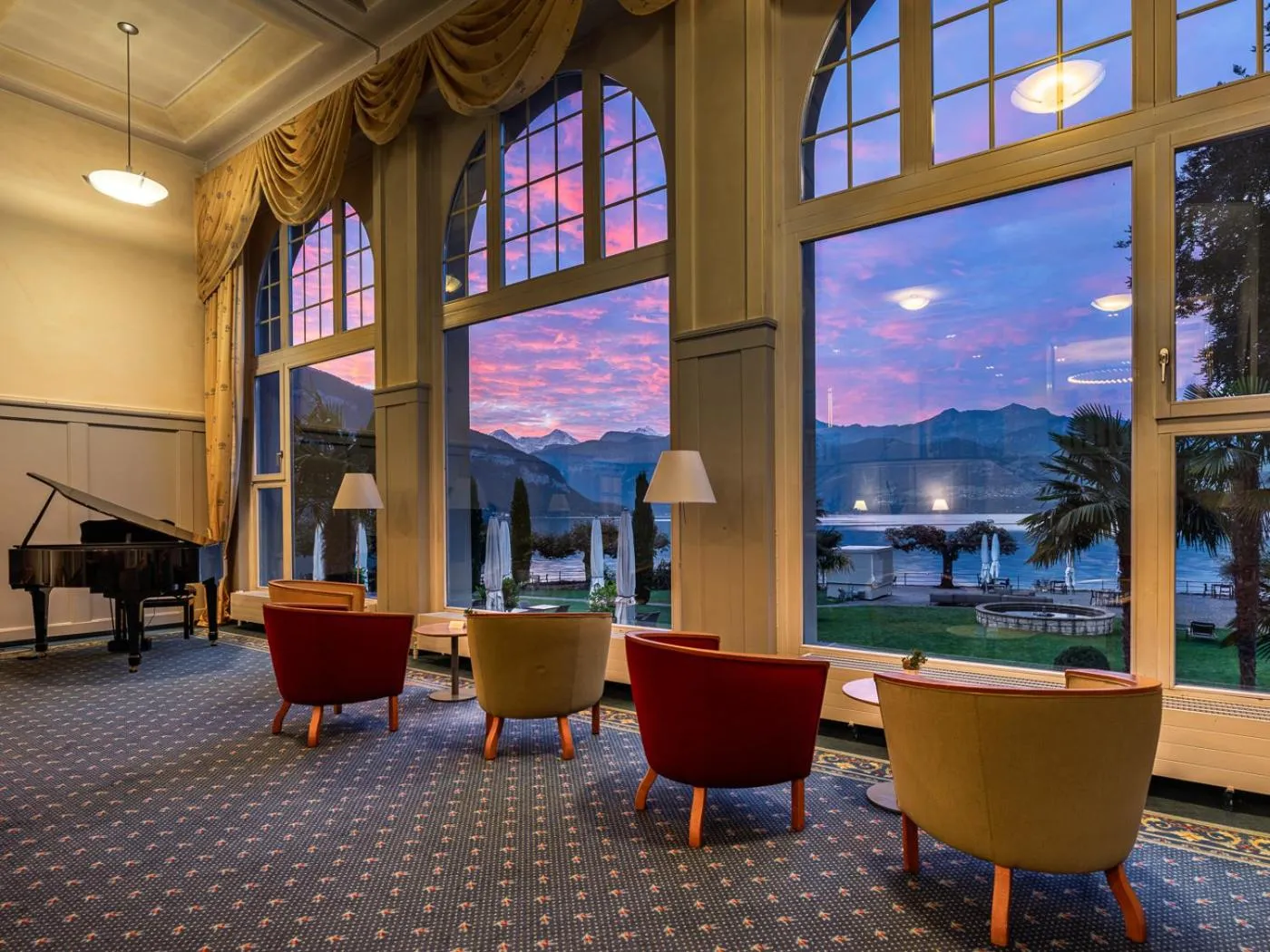 View (from property/room) in Parkhotel Gunten – Beach & Spa