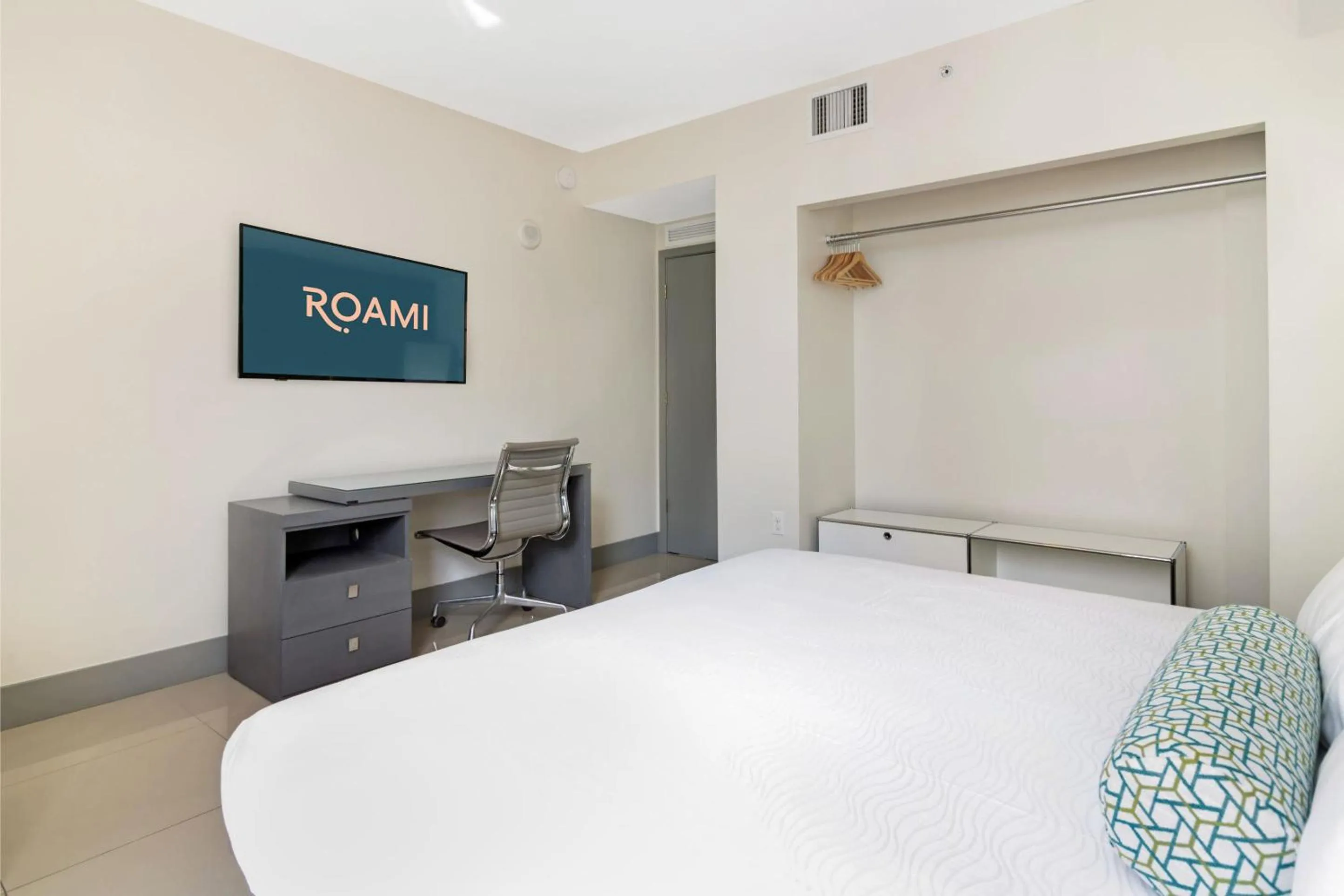 Bed in Roami at Habitat Brickell