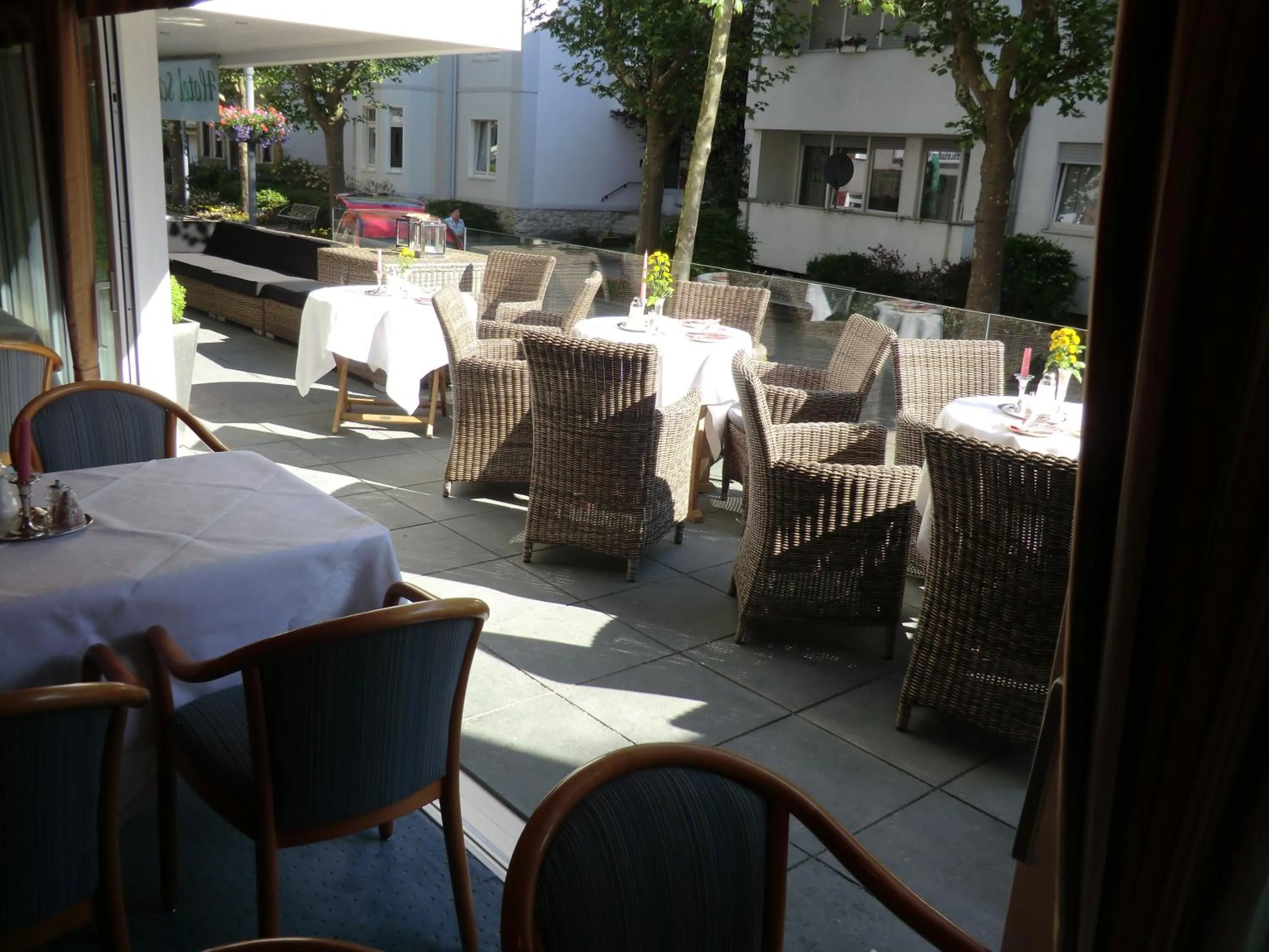 Balcony/Terrace in Hotel Scherf