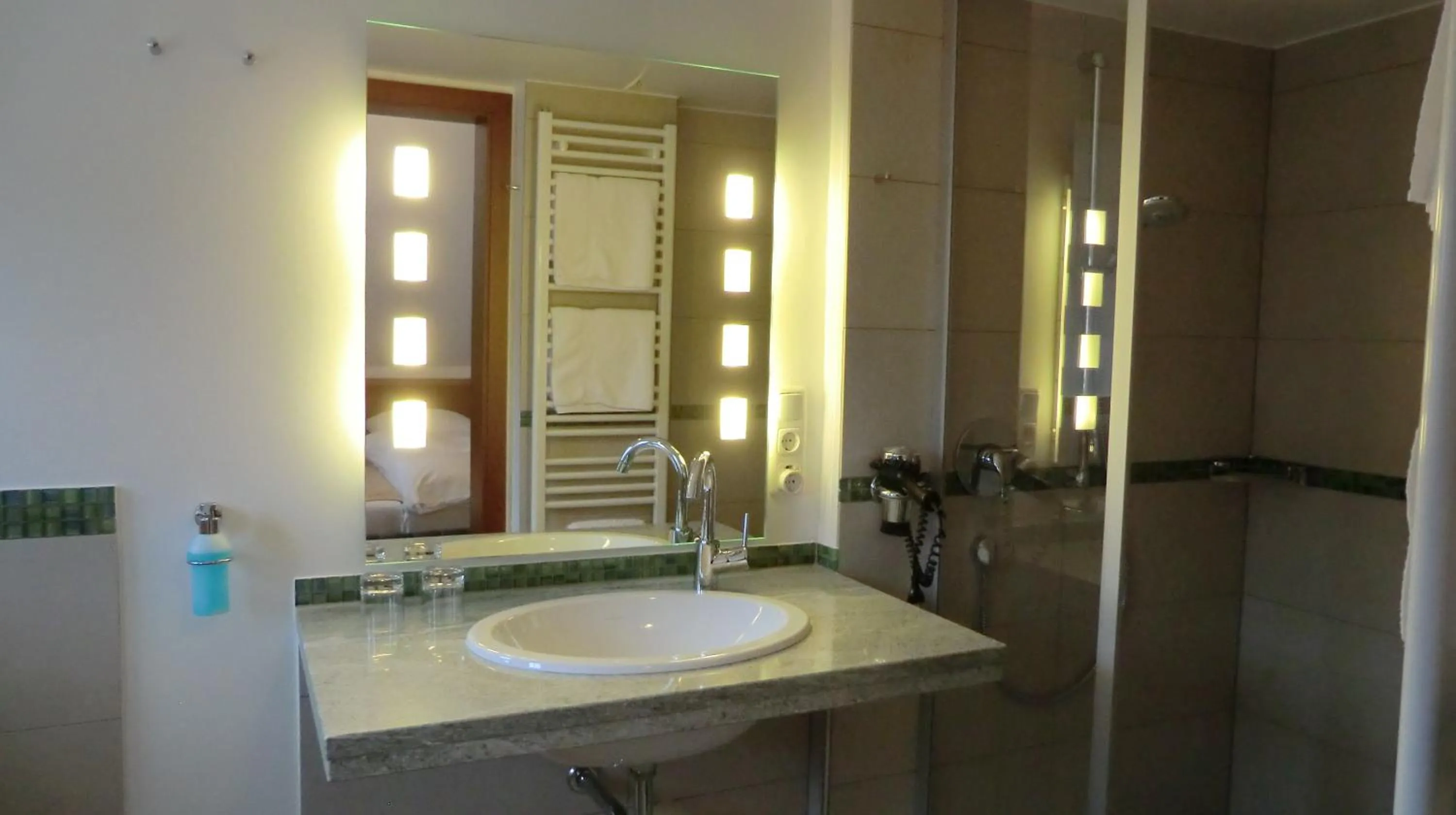 Bathroom in Hotel Scherf