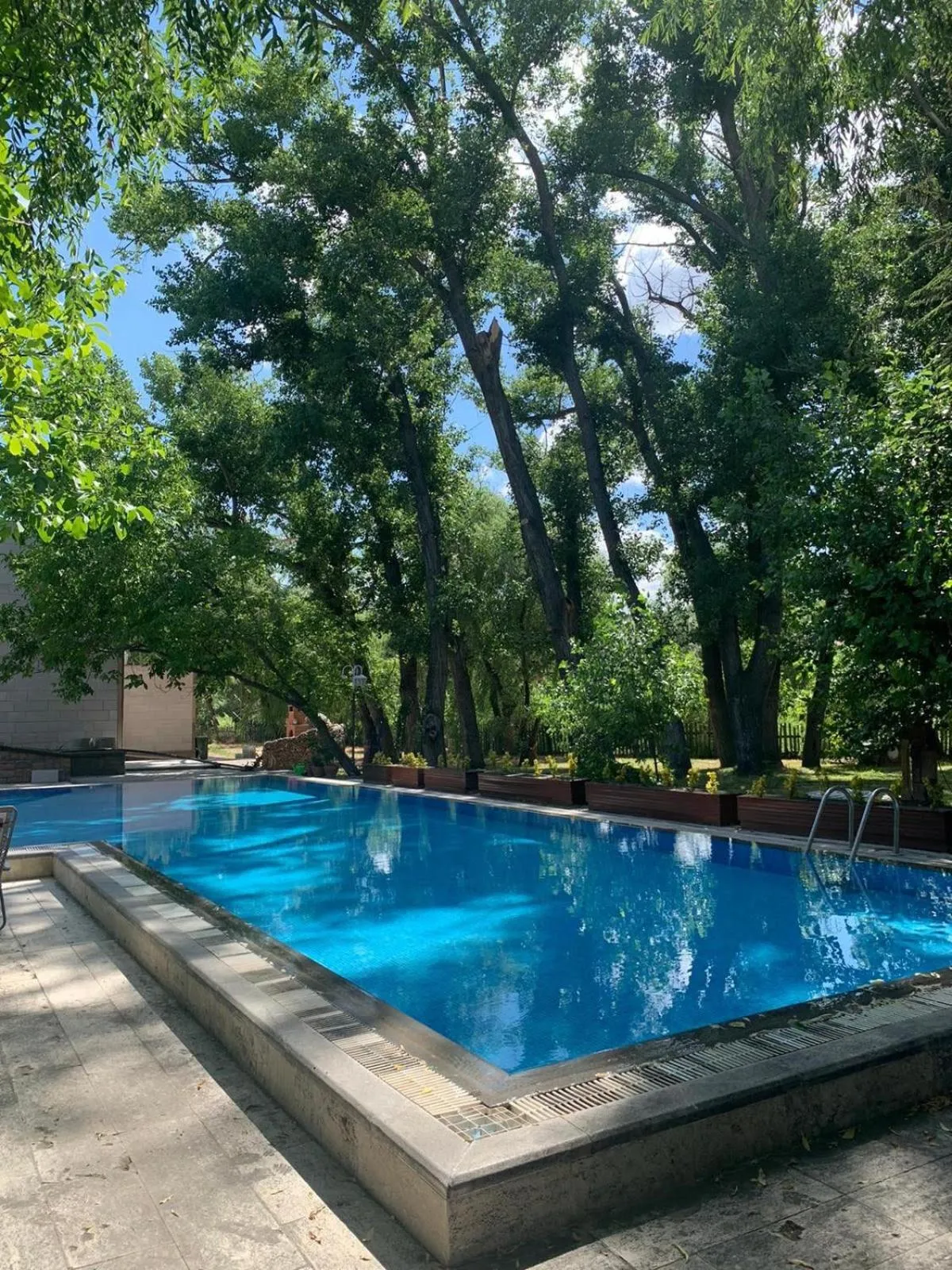 Pool view in SUNOLUS VINEYARDHOUSe