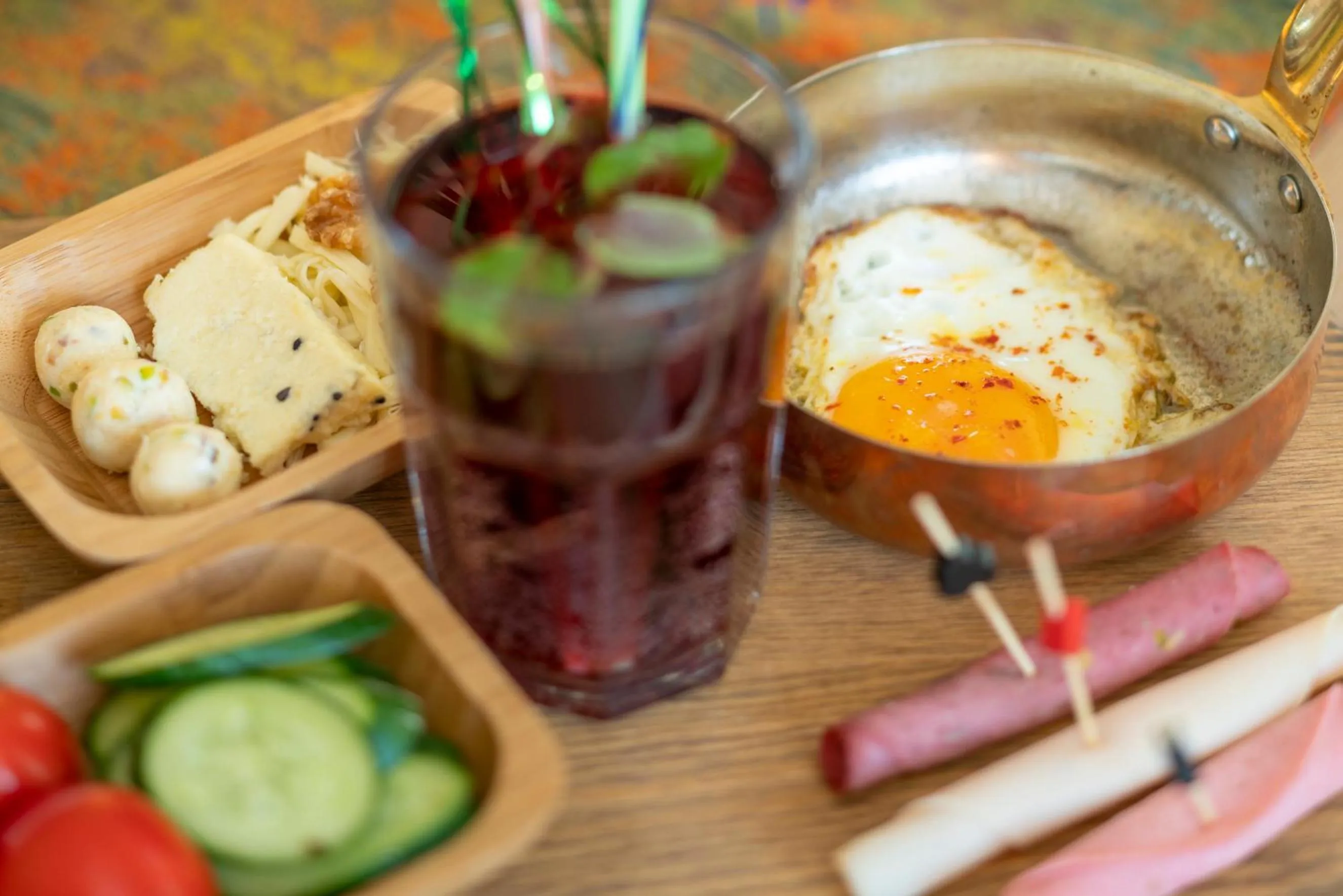 Continental breakfast in SUNOLUS VINEYARDHOUSe