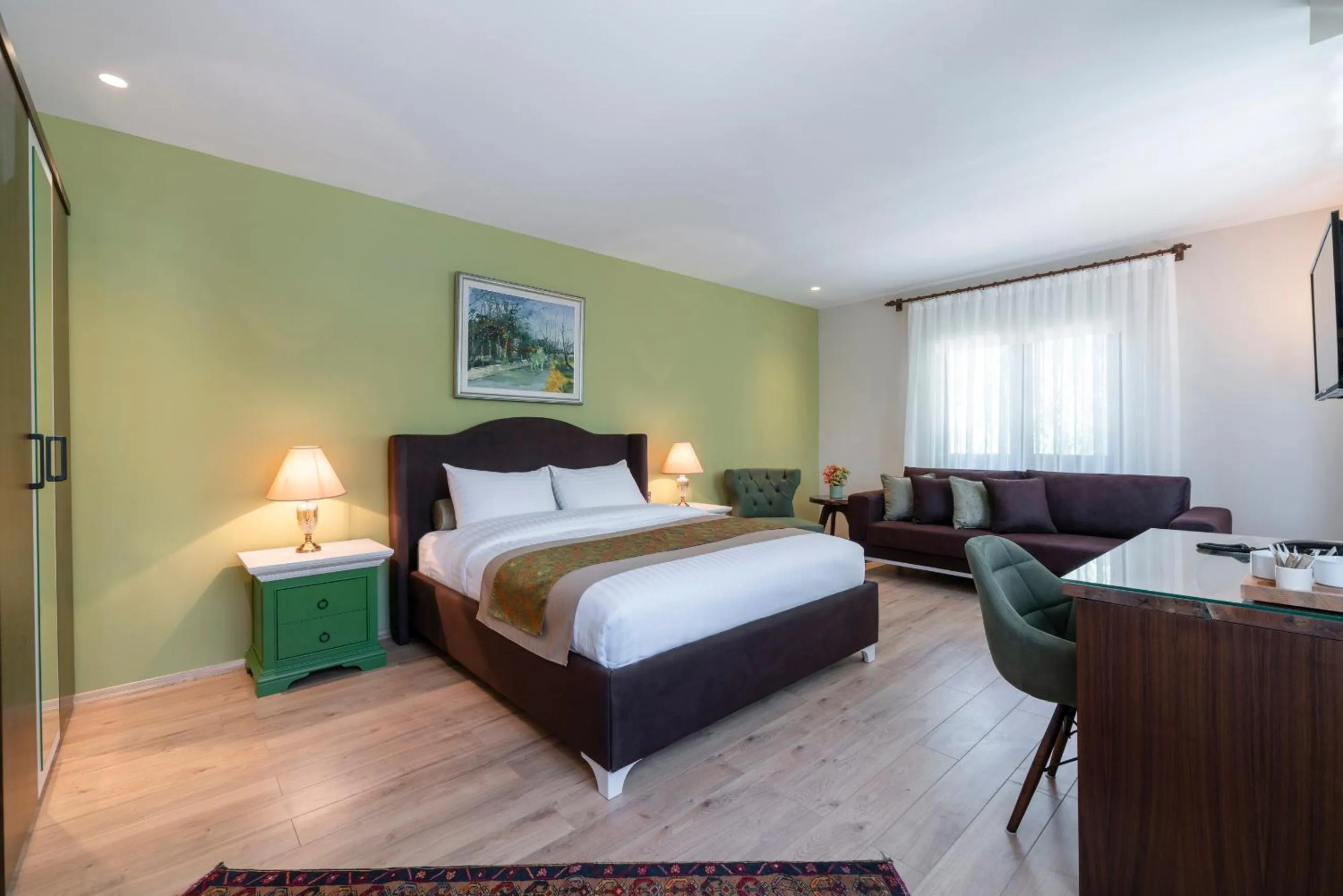 Bedroom, Bed in SUNOLUS VINEYARDHOUSe